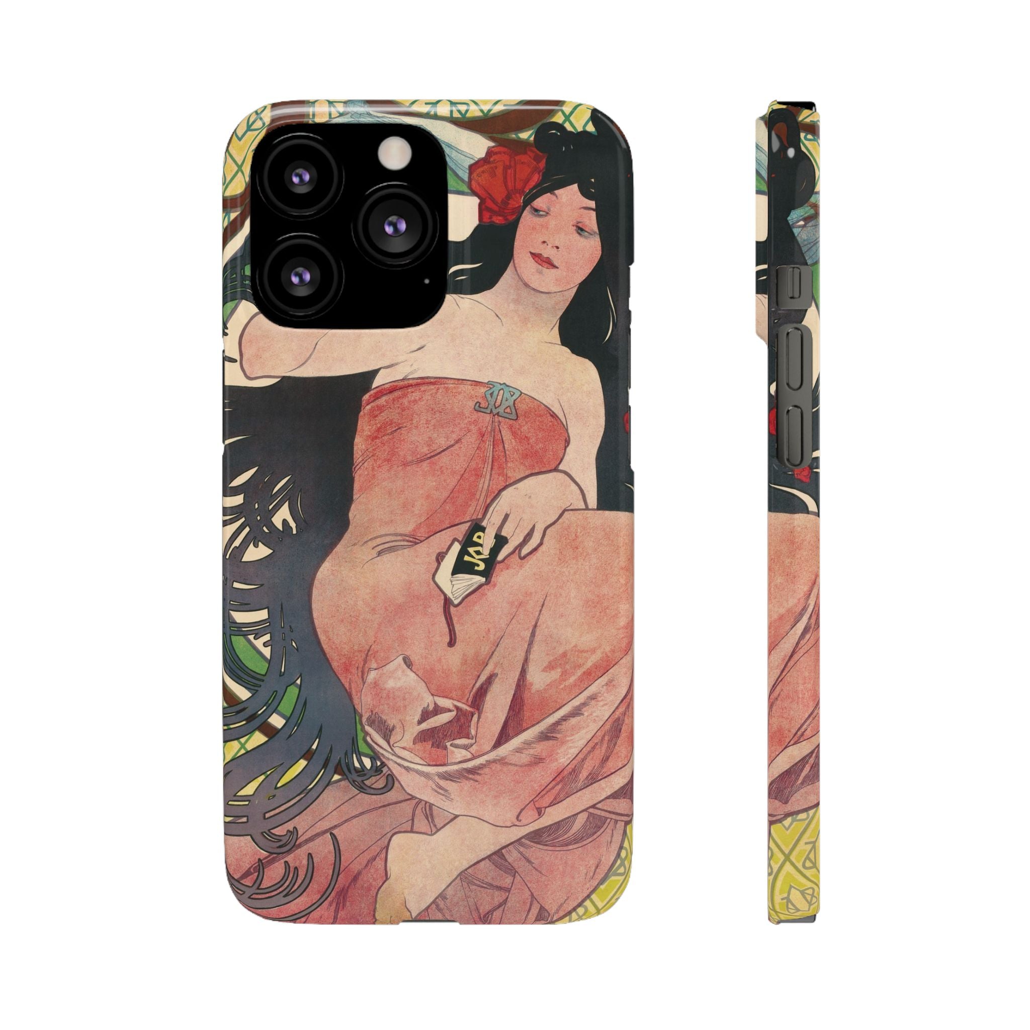 JOB by Alphonse Mucha - iPhone Slim Case