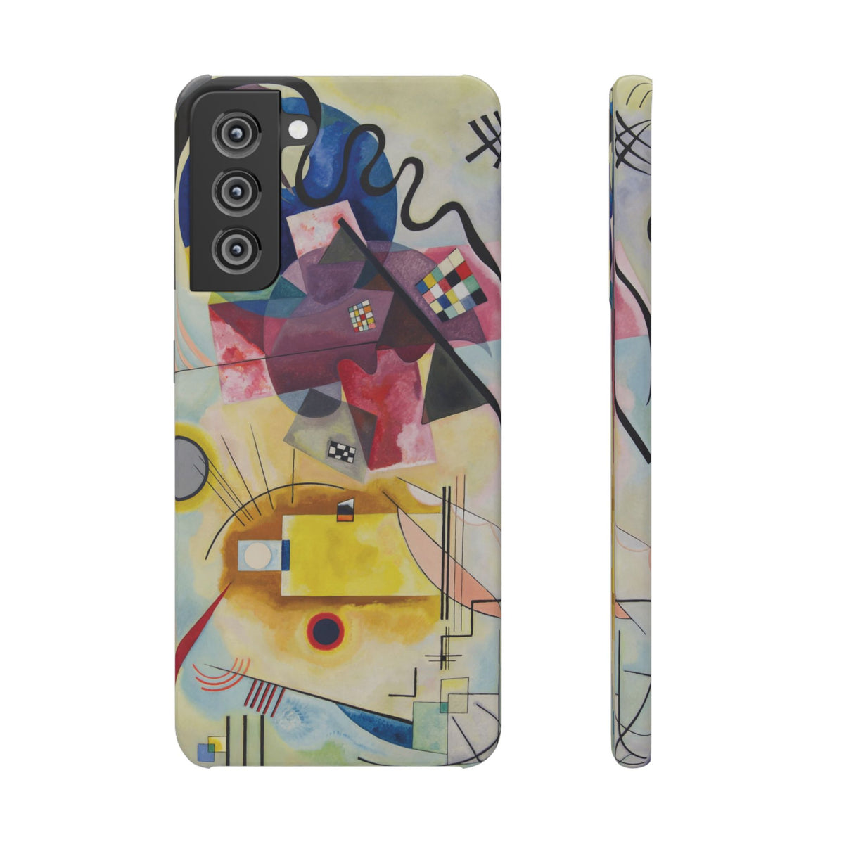Yellow-Red-Blue by Vasily Kandinsky - Samsung Slim Case
