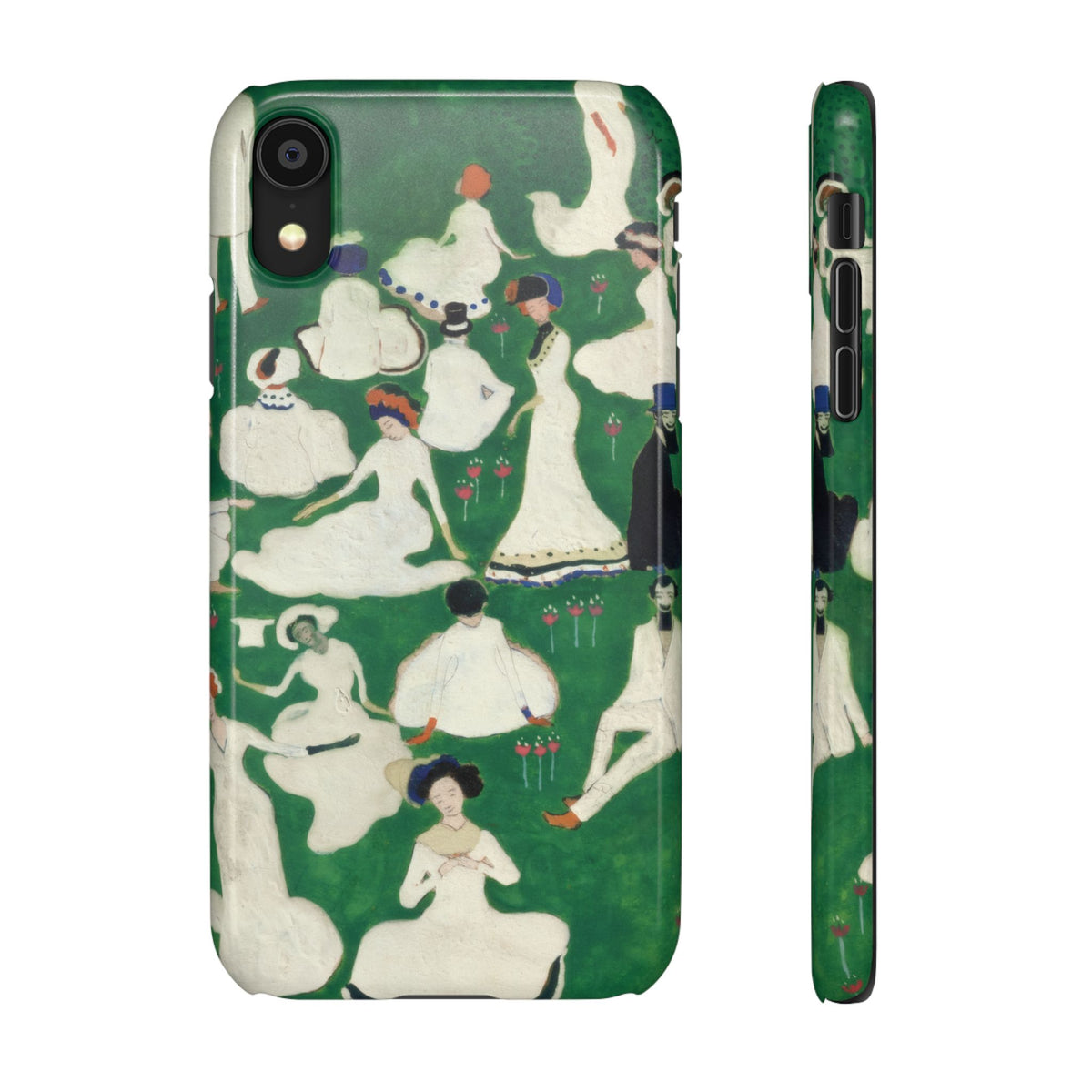 Rest Society in Top Hats by Kazimir Malevich - iPhone Slim Case