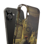 The Painter in His Workshop by Adriaen van Ostade - iPhone Slim Case