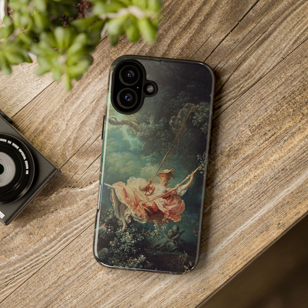 The Swing by Jean-Honoré Fragonard - iPhone Tough Case