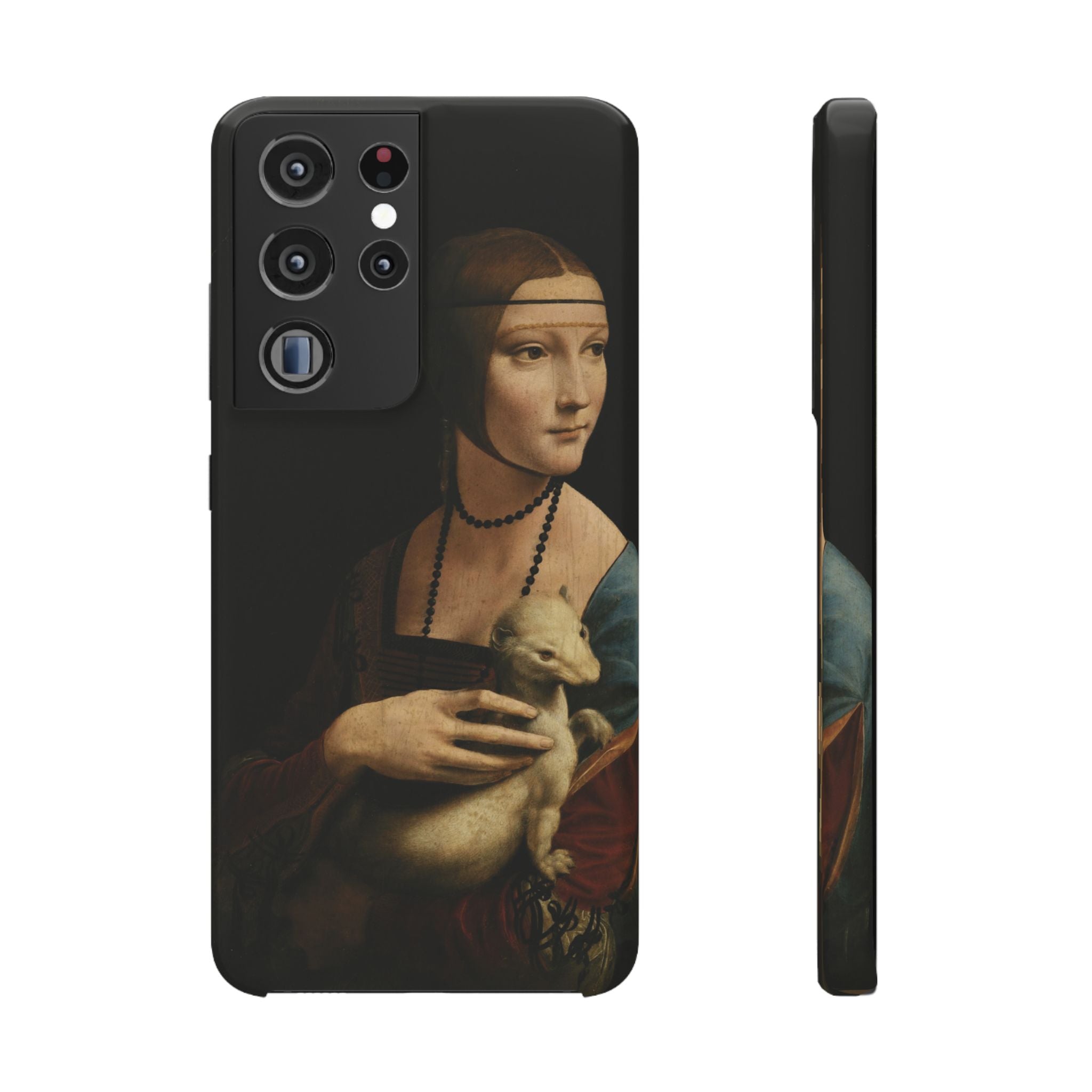 Lady with an Ermine by Leonardo da Vinci - Samsung Slim Case