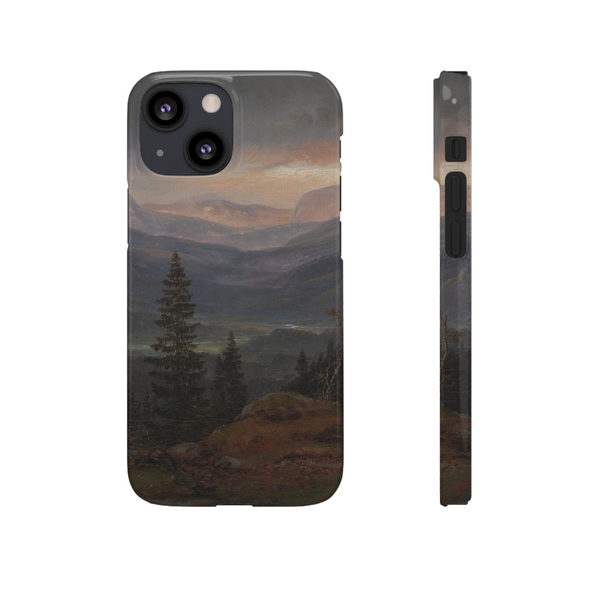 View over Hallingdal by Johan Dahl - iPhone Slim Case