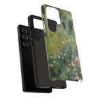 Woman with a Parasol in a Garden by Pierre Auguste Renoir - Samsung Tough Case