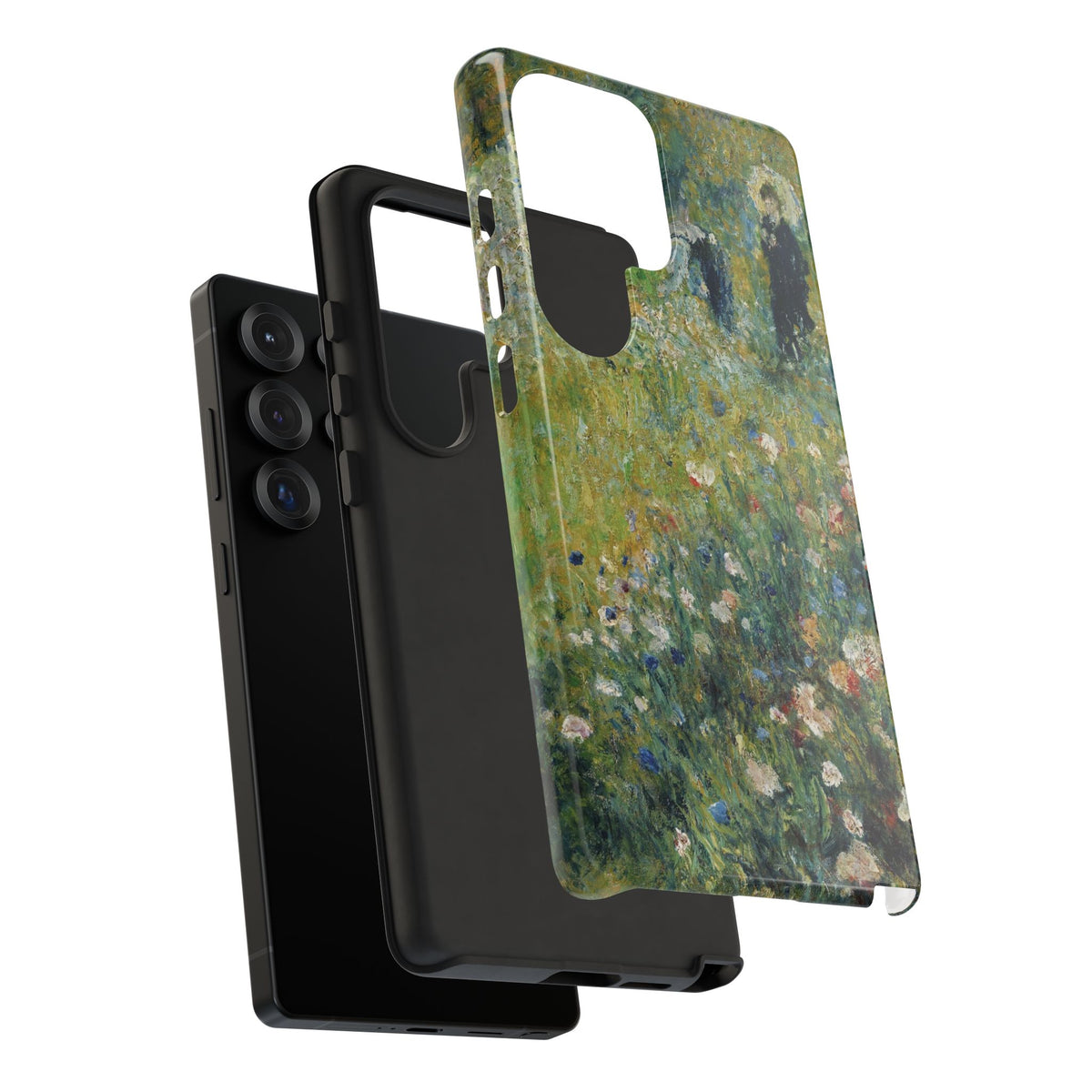 Woman with a Parasol in a Garden by Pierre Auguste Renoir - Samsung Tough Case