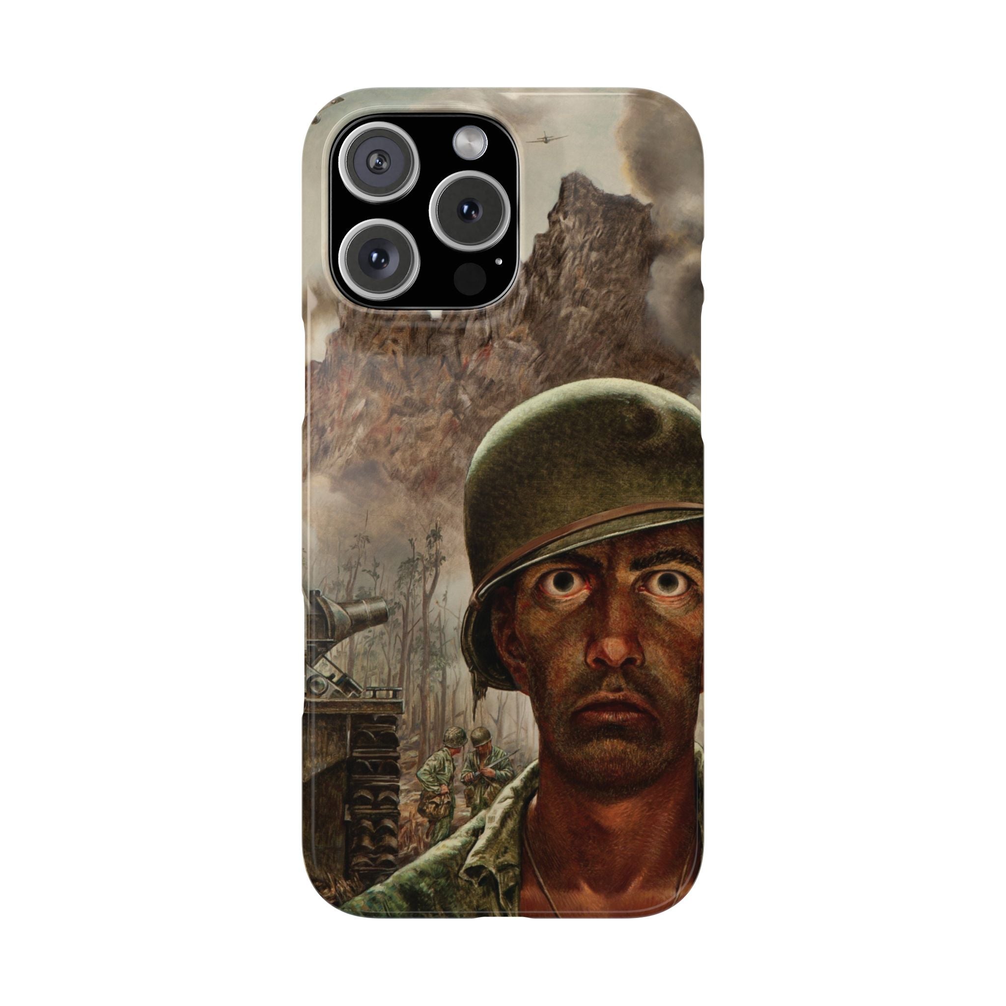 That 2,000 Yard Stare by Thomas Lea - iPhone Slim Case