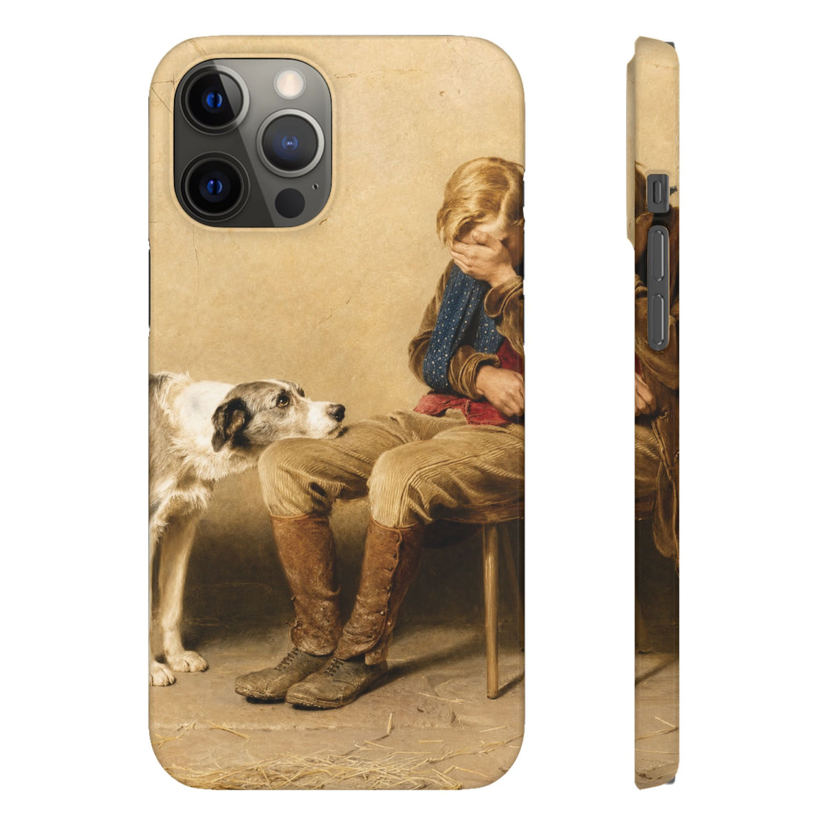 Fidelity by Briton Riviere - iPhone Slim Case
