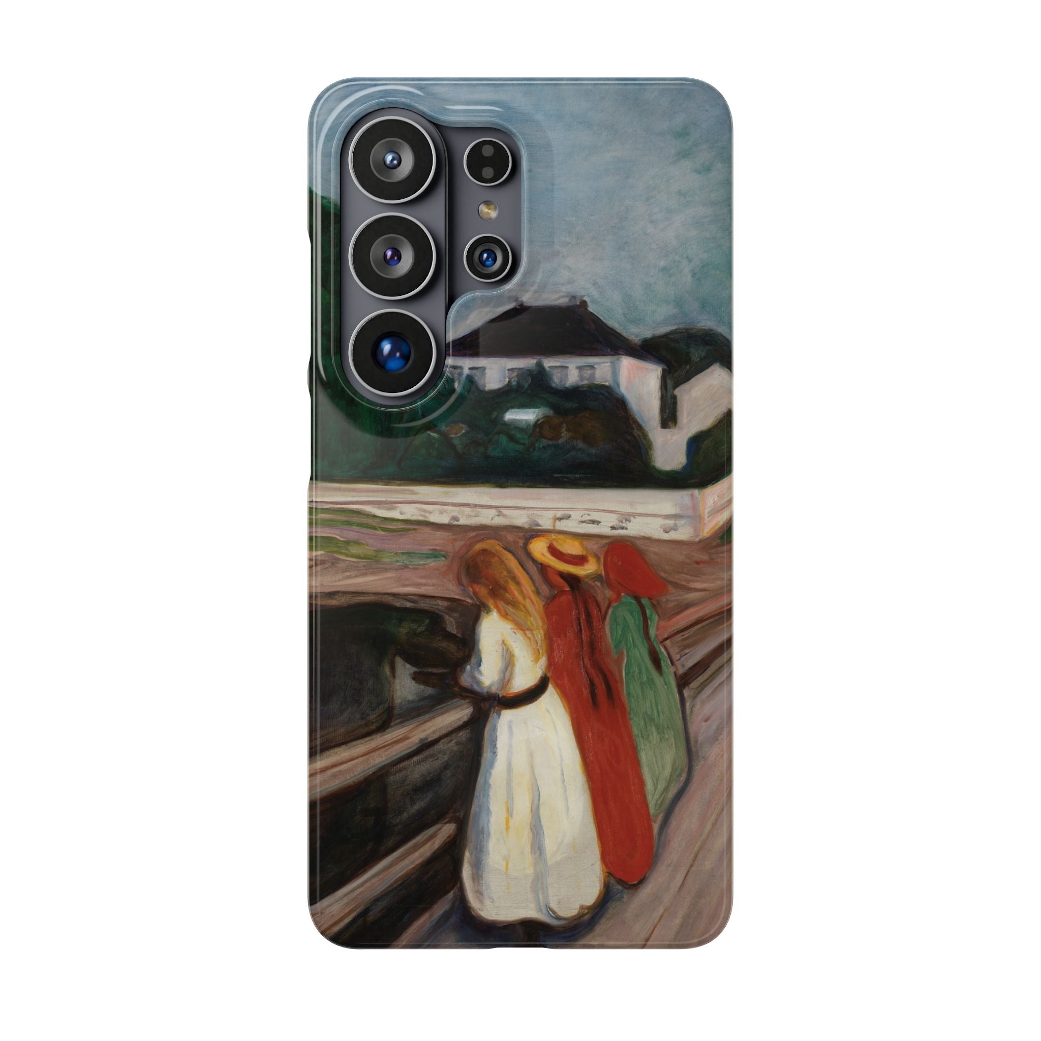 The Girls on the Bridge by Edvard Munch - Samsung Slim Case
