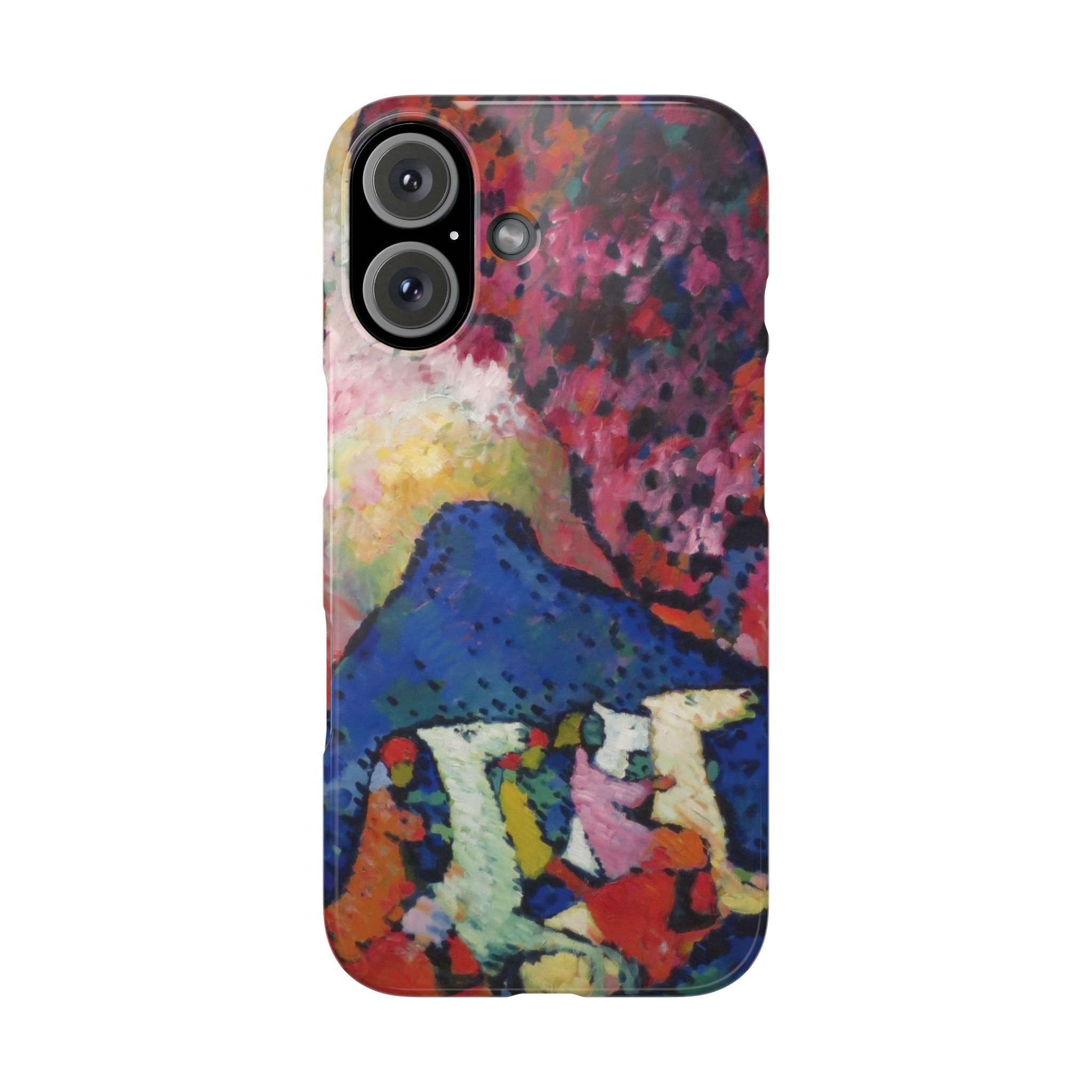 Blue Mountain by Vasily Kandinsky - iPhone Slim Case