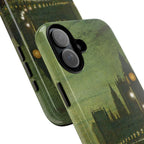Reflections on the Thames by John Atkinson Grimshaw - iPhone Tough Case