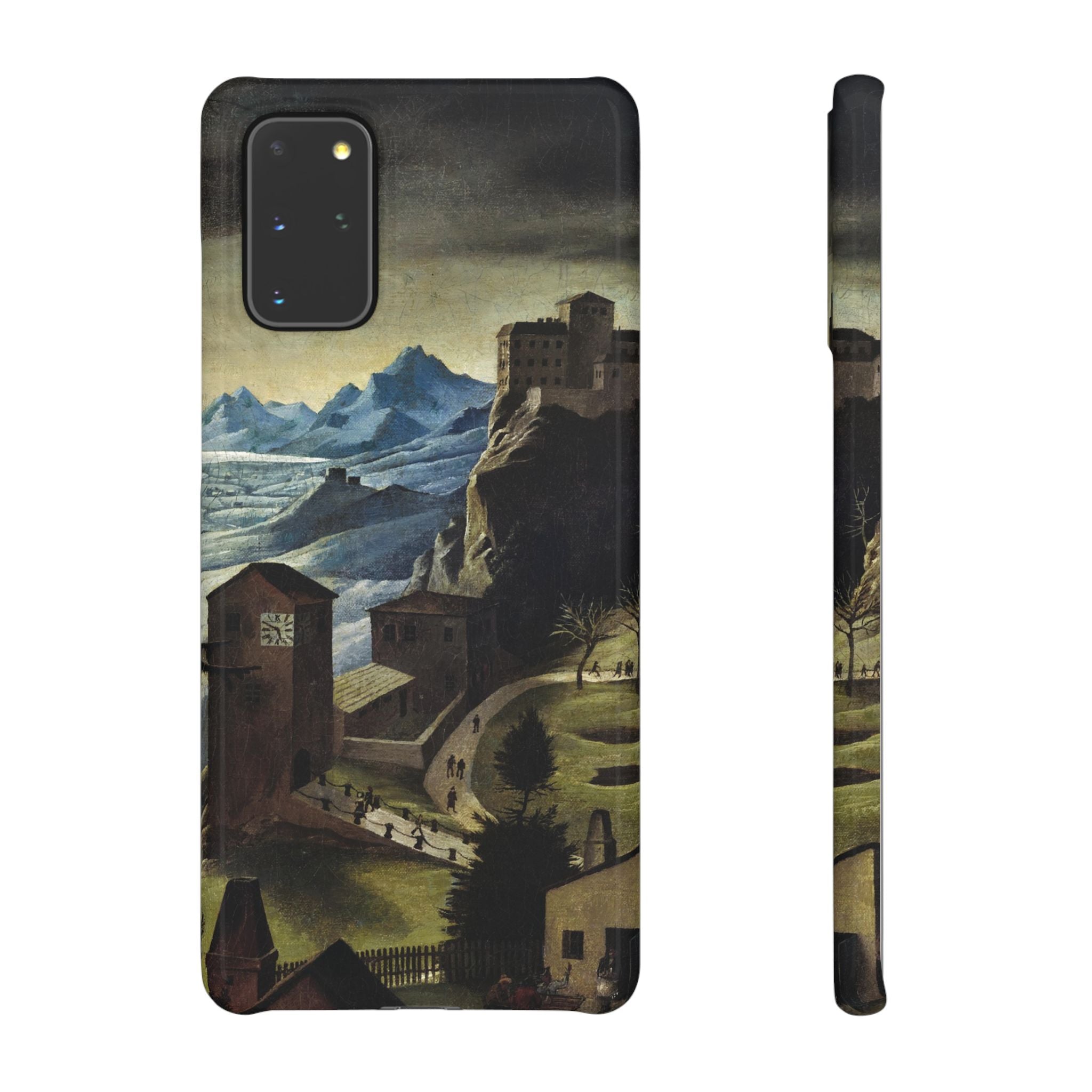Landschaft mit Burg by Franz Sedlacek - Samsung Slim Case
