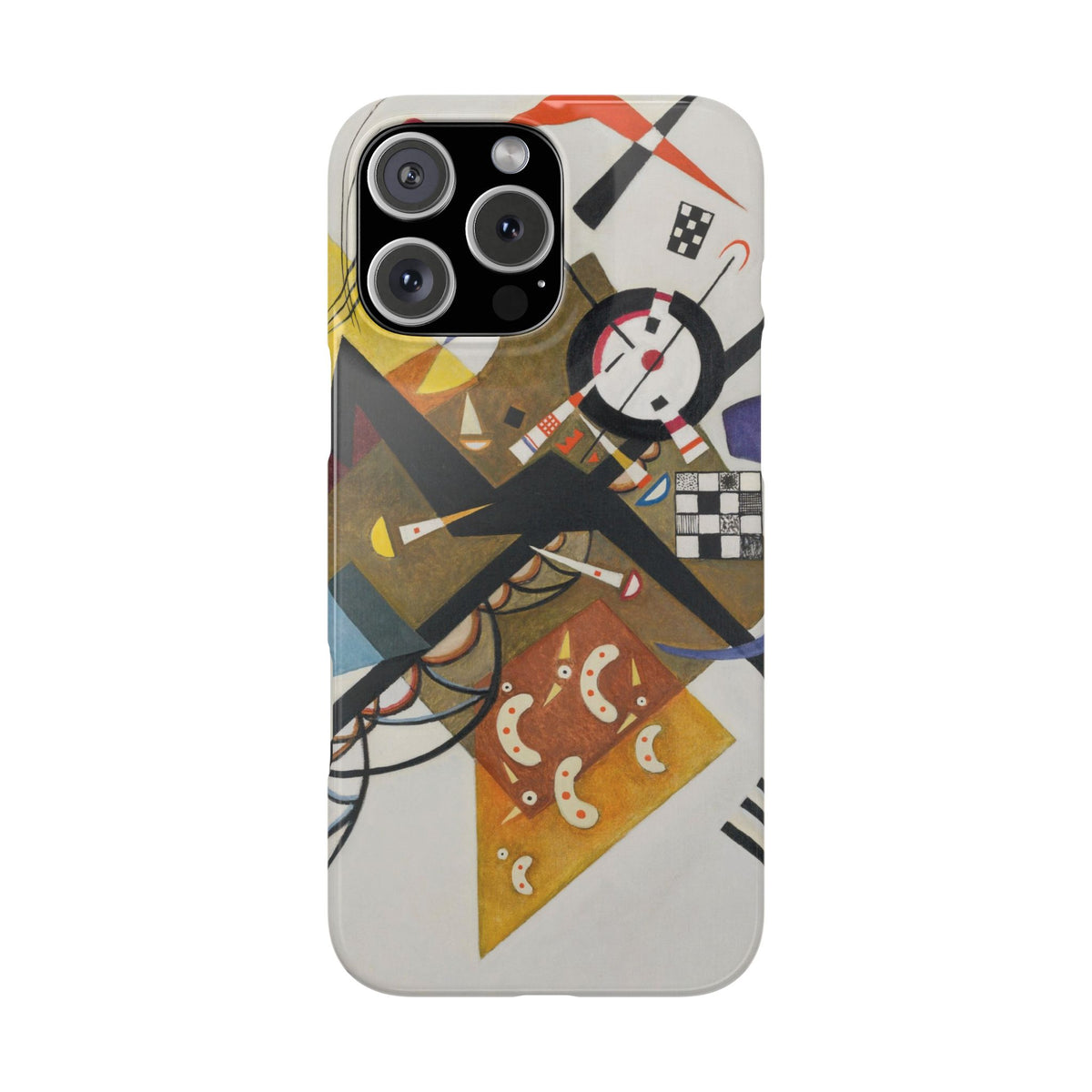 On White II by Vasily Kandinsky - iPhone Slim Case