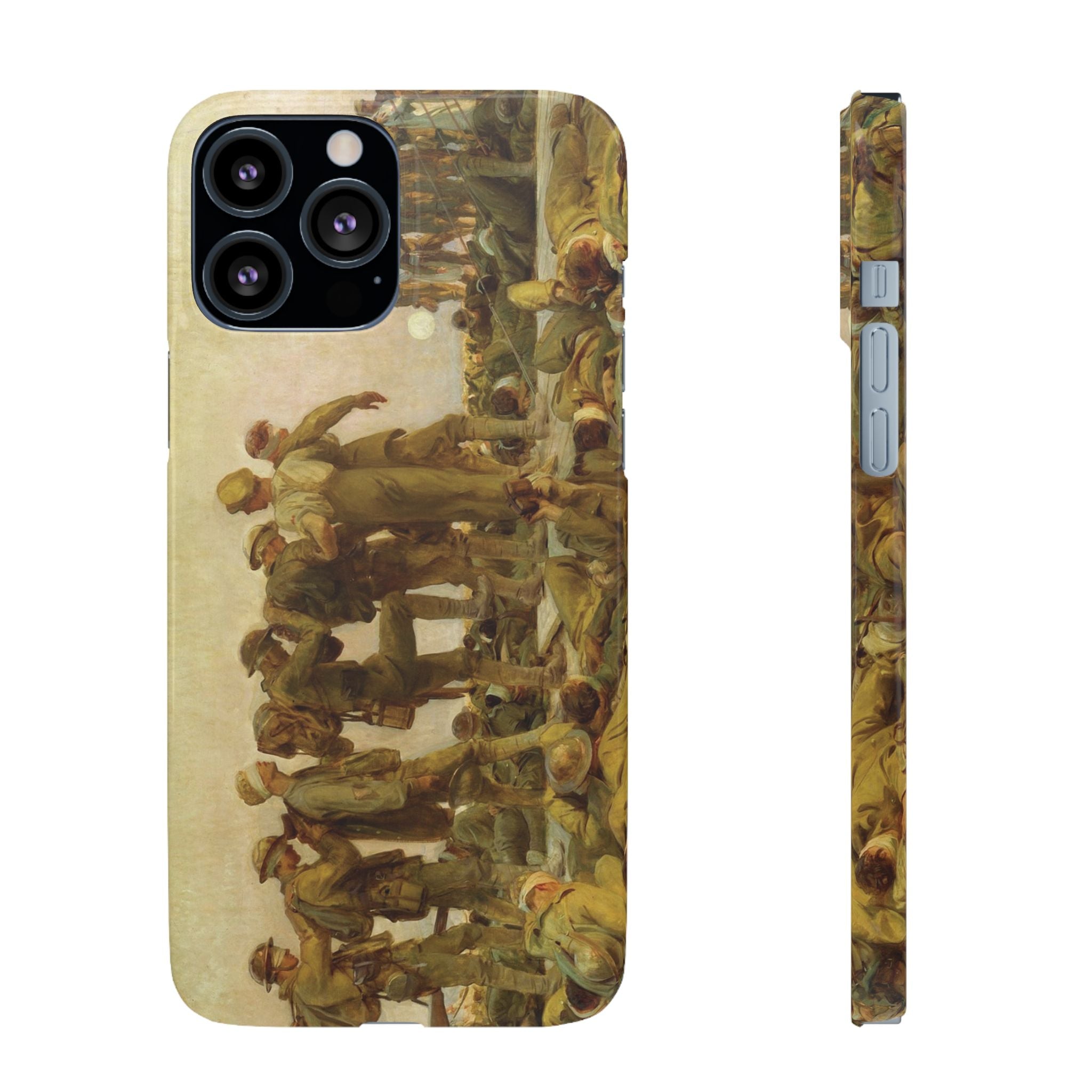Gassed by John Singer Sargent - iPhone Slim Case