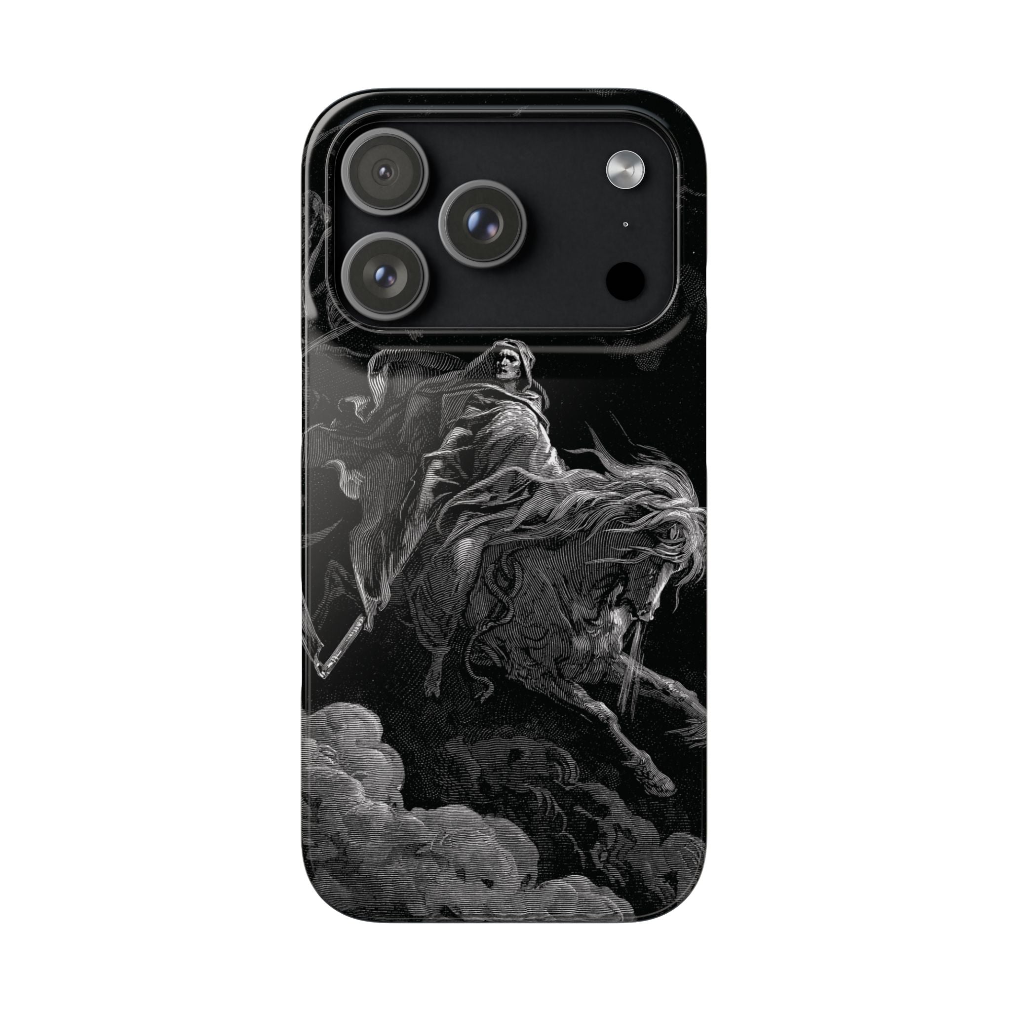 Death on the Pale Horse by Gustave Dore - iPhone Slim Case