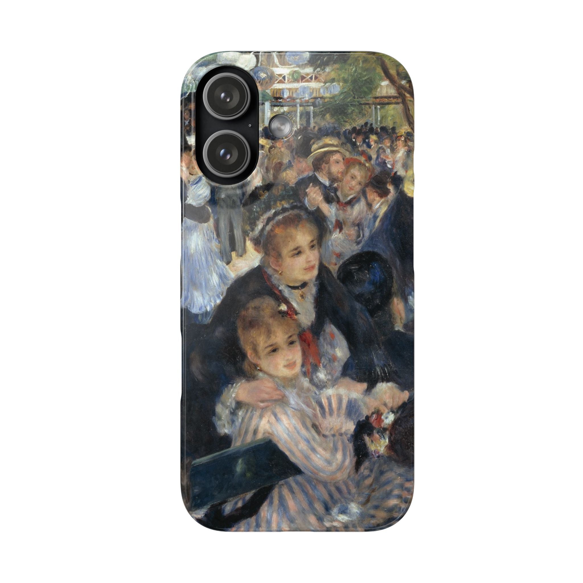 Le Moulin de la Galette by Pierre Auguste Renoir - iPhone Slim Case