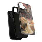 The Great Red Dragon and the Woman Clothed with the Sun by William Blake - iPhone Tough Case