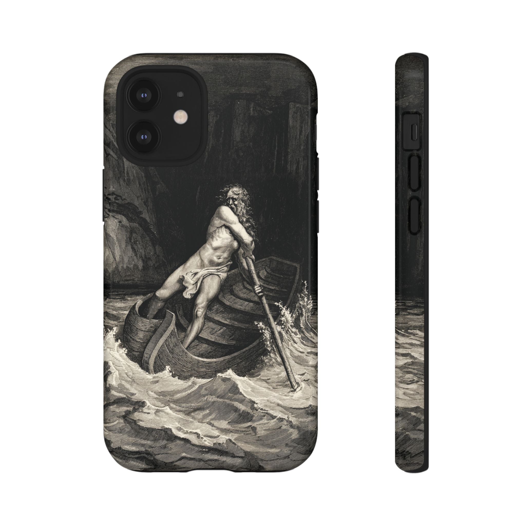 Canto III - Charon by Gustave Doré - iPhone Tough Case