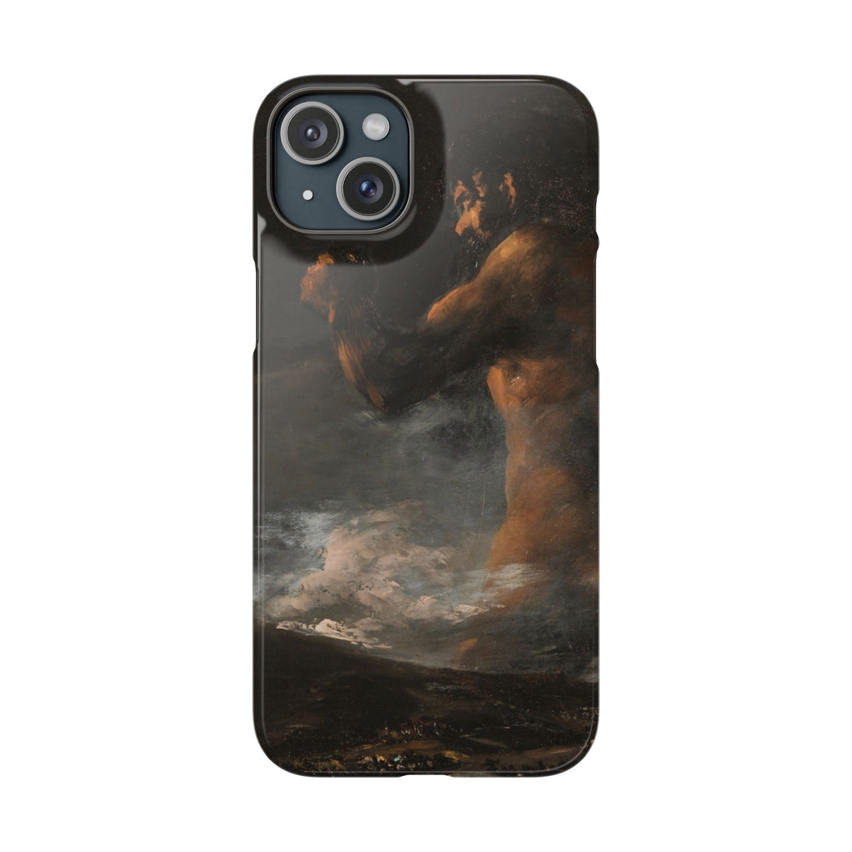 The Colossus by Francisco de Goya - iPhone Slim Case