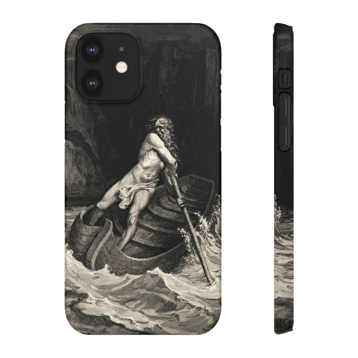 Canto III - Charon by Gustave Doré - iPhone Slim Case