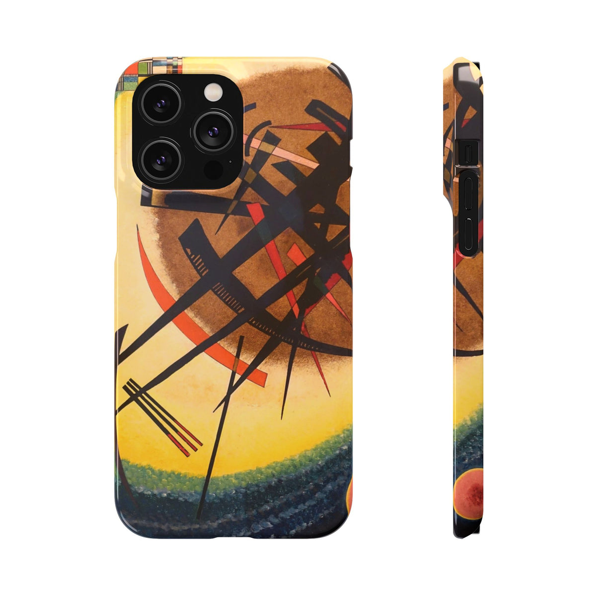 In the Bright Oval by Vasily Kandinsky - iPhone Slim Case