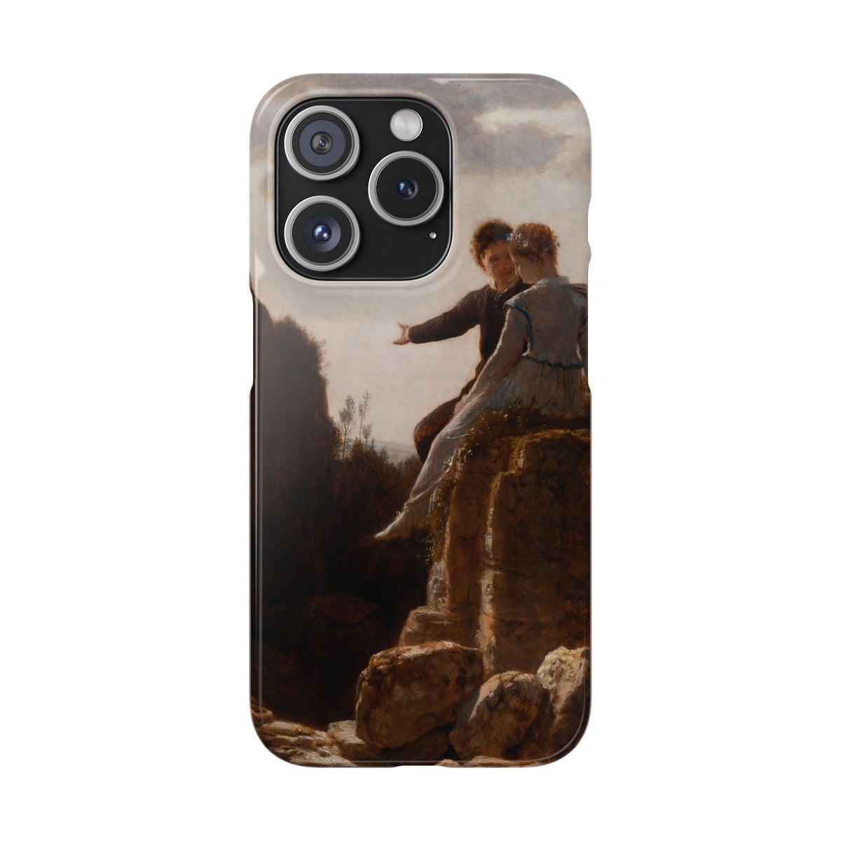 The Honeymoon by Arnold Böcklin - iPhone Slim Case