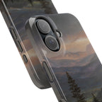 View over Hallingdal by Johan Dahl - iPhone Slim Case