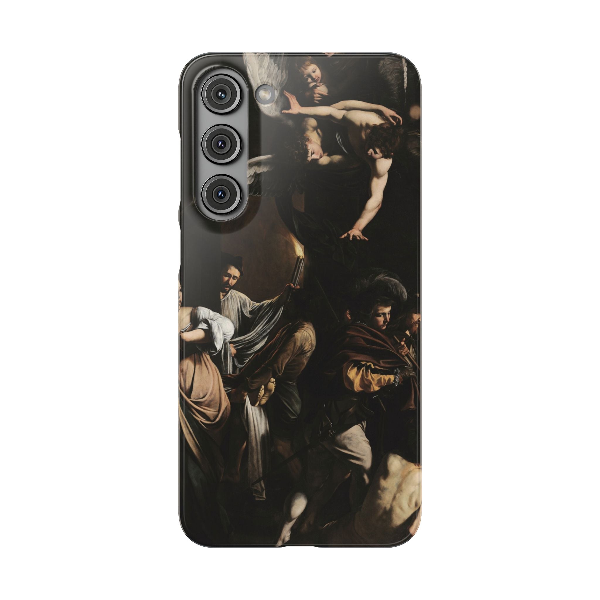 The Seven Works of Mercy by Caravaggio - Samsung Slim Case
