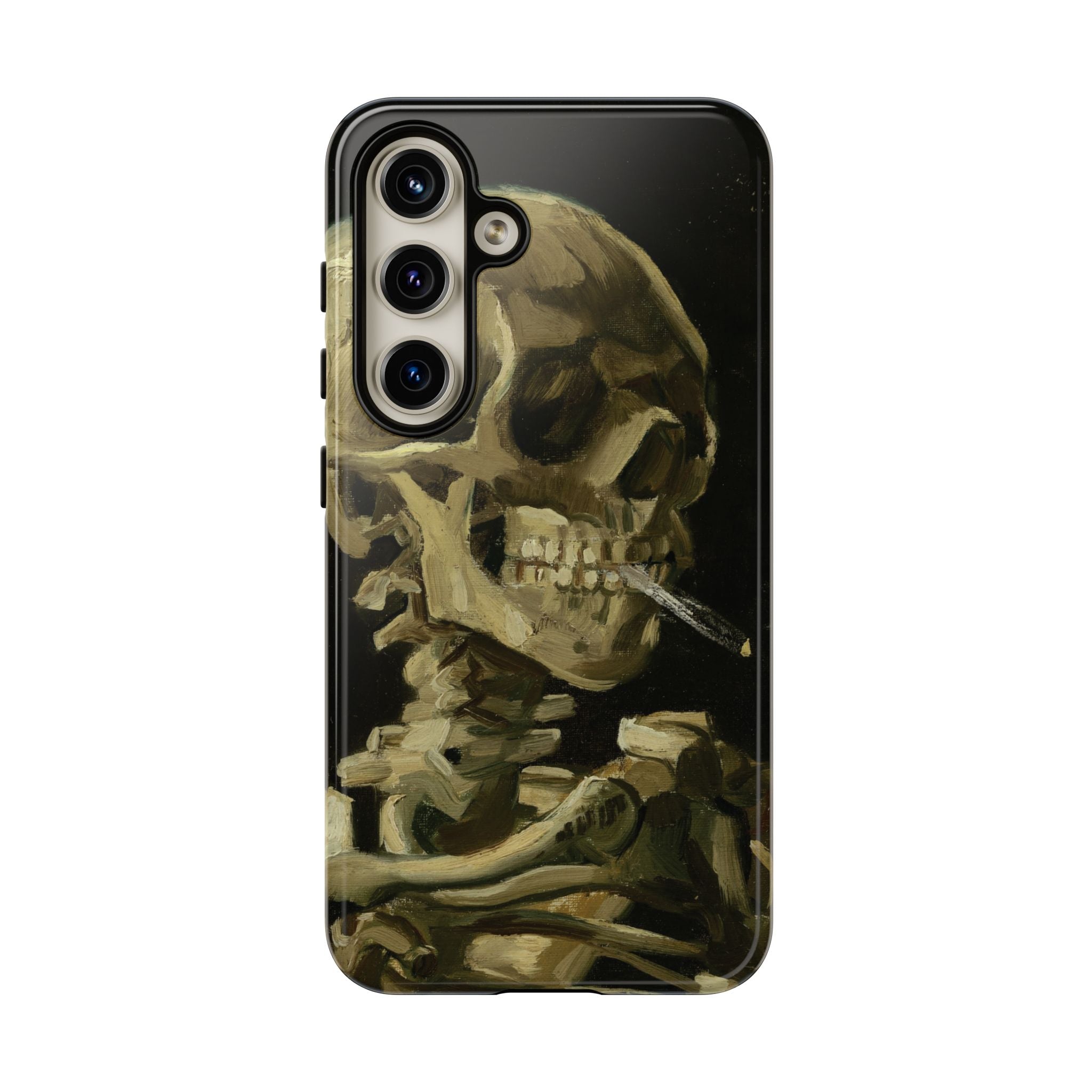 Head of a Skeleton with a Burning Cigarette by Vincent van Gogh - Samsung Tough Case