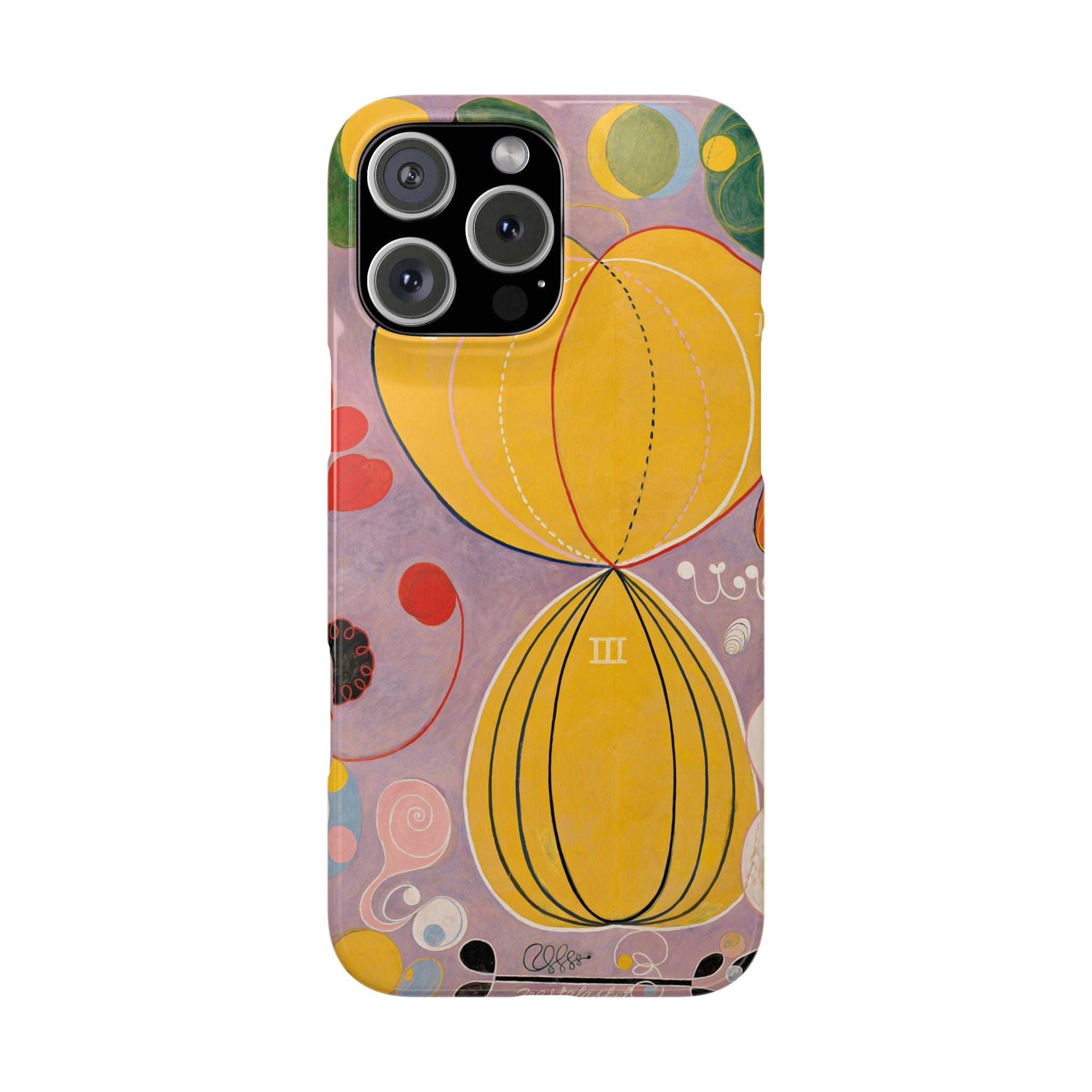 The Ten Largest No. 7, Adulthood by Hilma af Klint - iPhone Slim Case