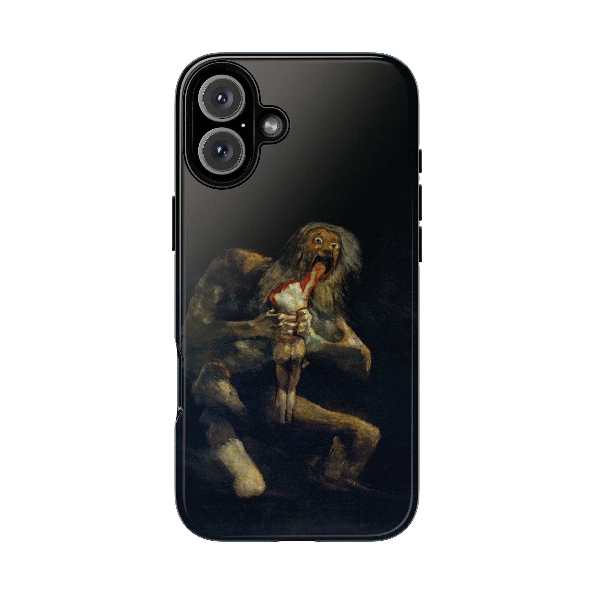 Saturn Devouring His Son by Goya - iPhone Tough Case