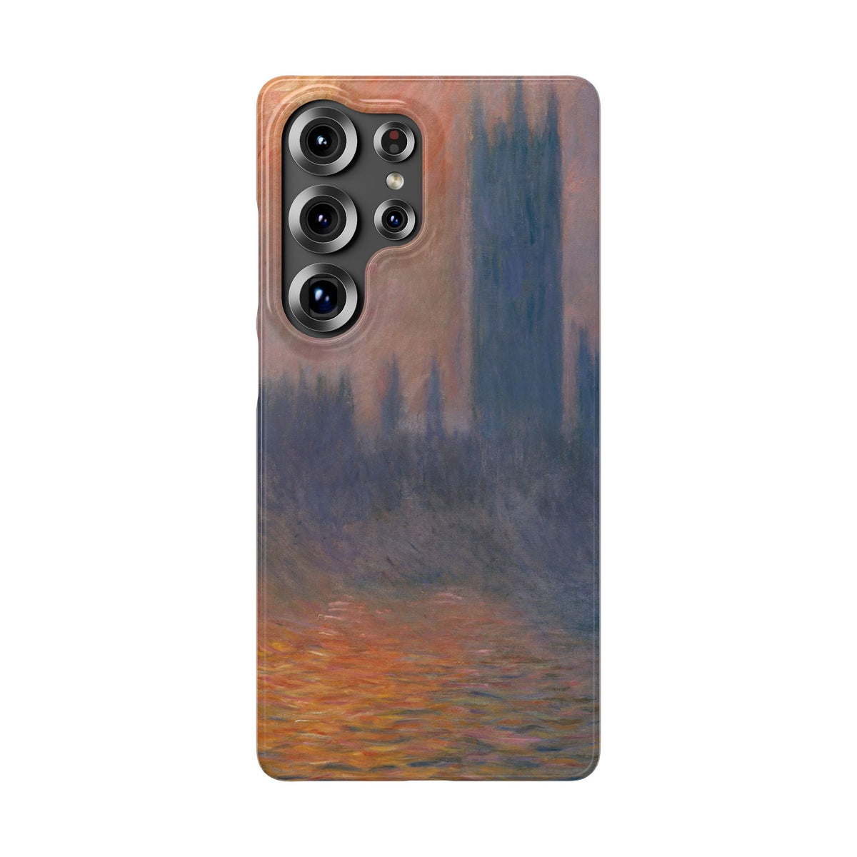 The Houses of Parliament Sunset by Claude Monet - Samsung Slim Case