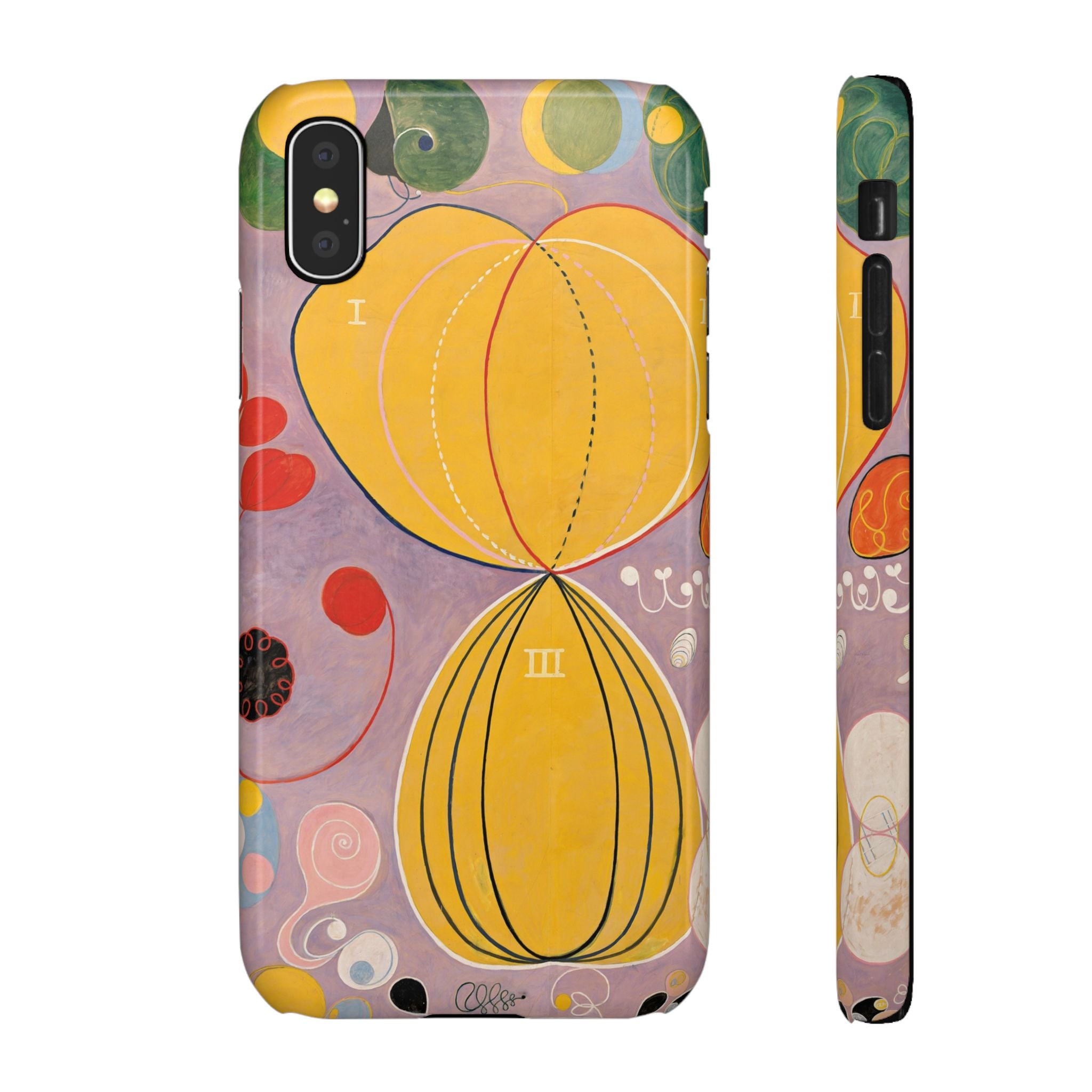 The Ten Largest No. 7, Adulthood by Hilma af Klint - iPhone Slim Case