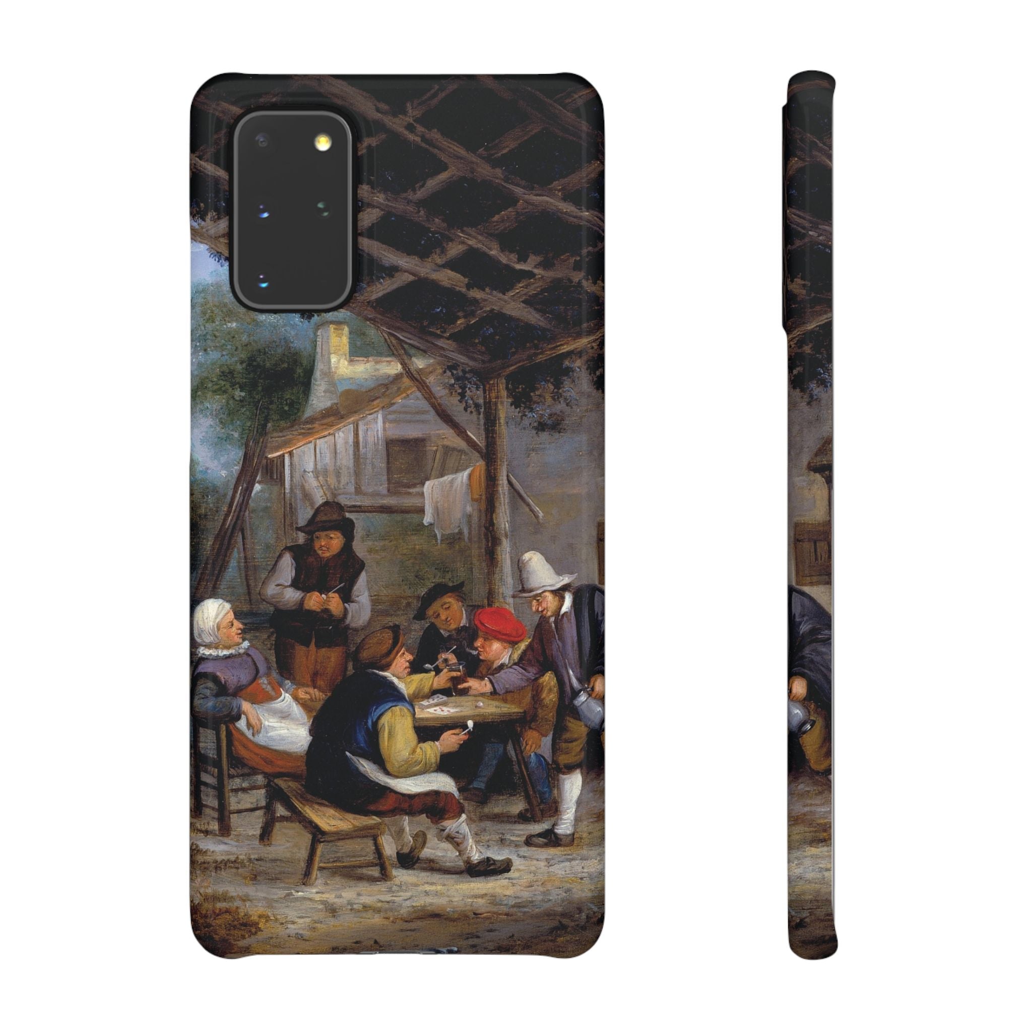 Peasants Drinking by Adriaen van Ostade - Samsung Slim Case