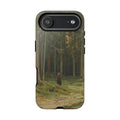 In the Forest of Countess Mordvinova Petergof by Ivan Ivanovich Shishkin - iPhone Tough Case
