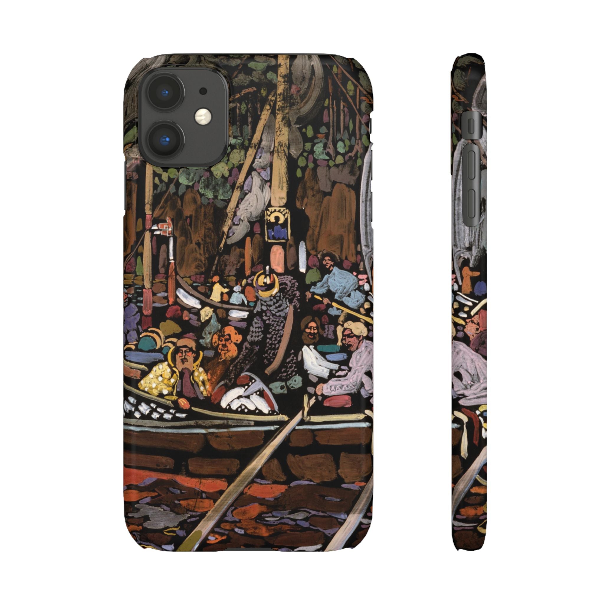 Lied (Chanson) by Vasily Kandinsky - iPhone Slim Case