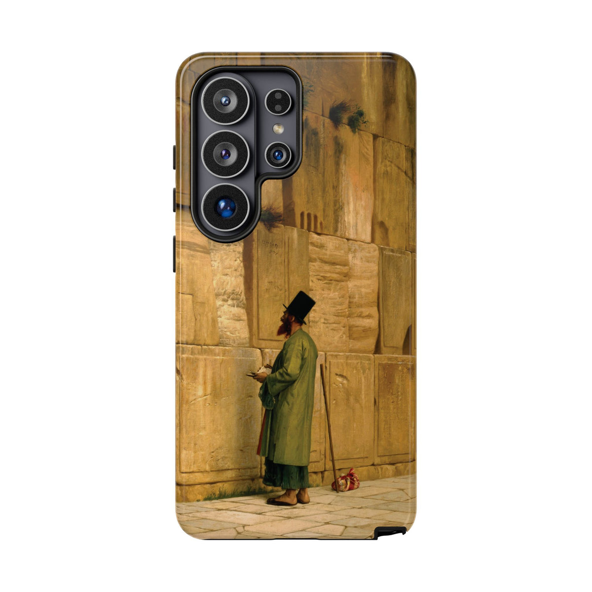 The Wailing Wall by Jean-Leon Gerome - Samsung Tough Case