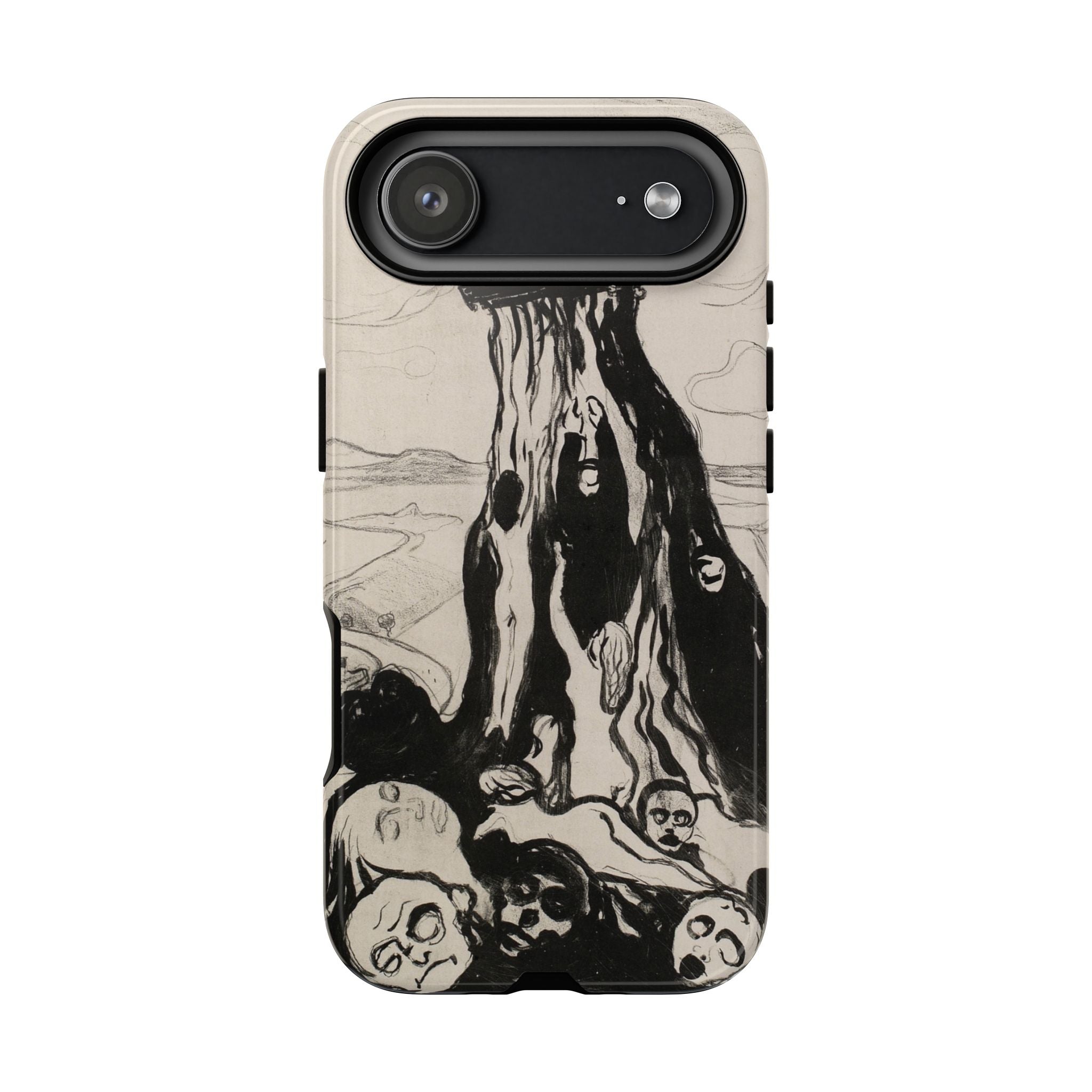 Funeral March by Edvard Munch - iPhone Tough Case