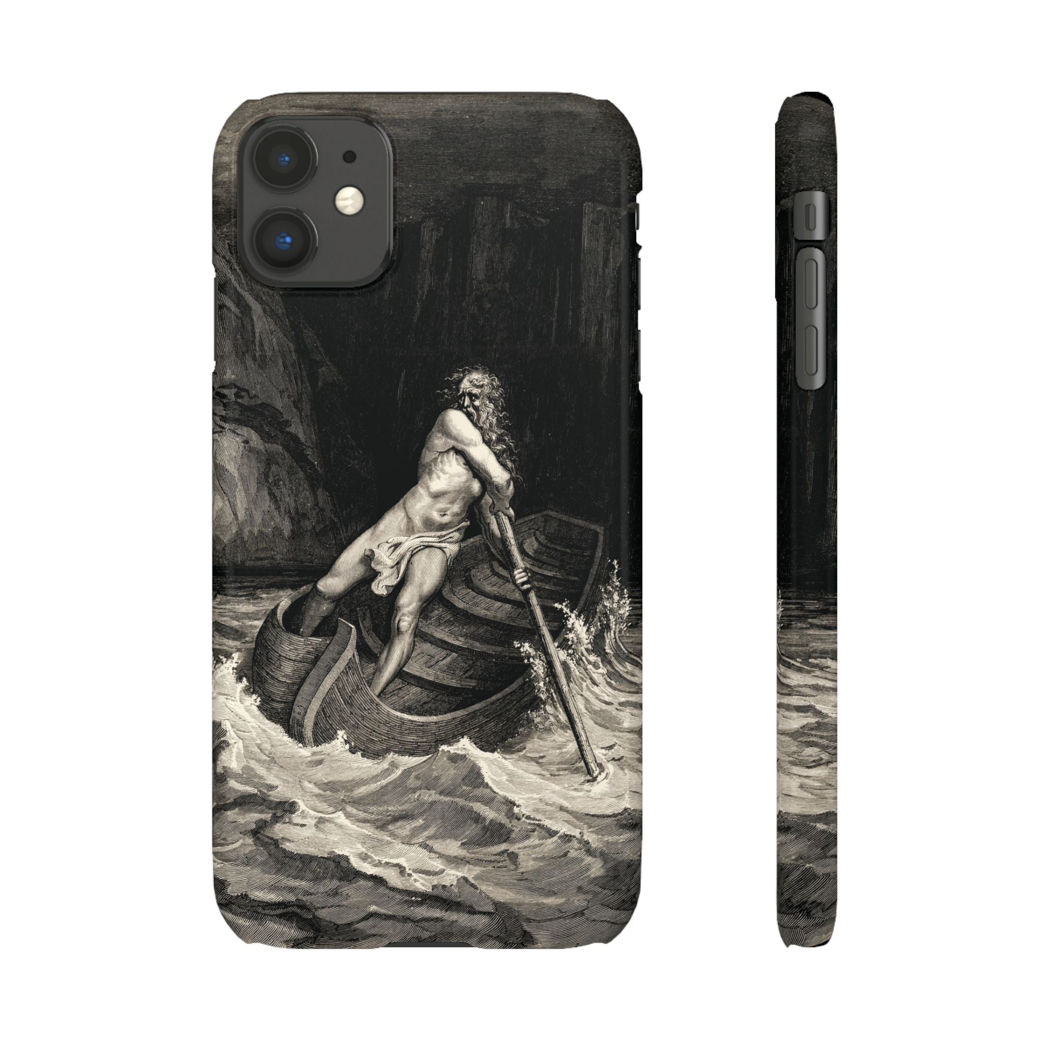 Canto III - Charon by Gustave Doré - iPhone Slim Case