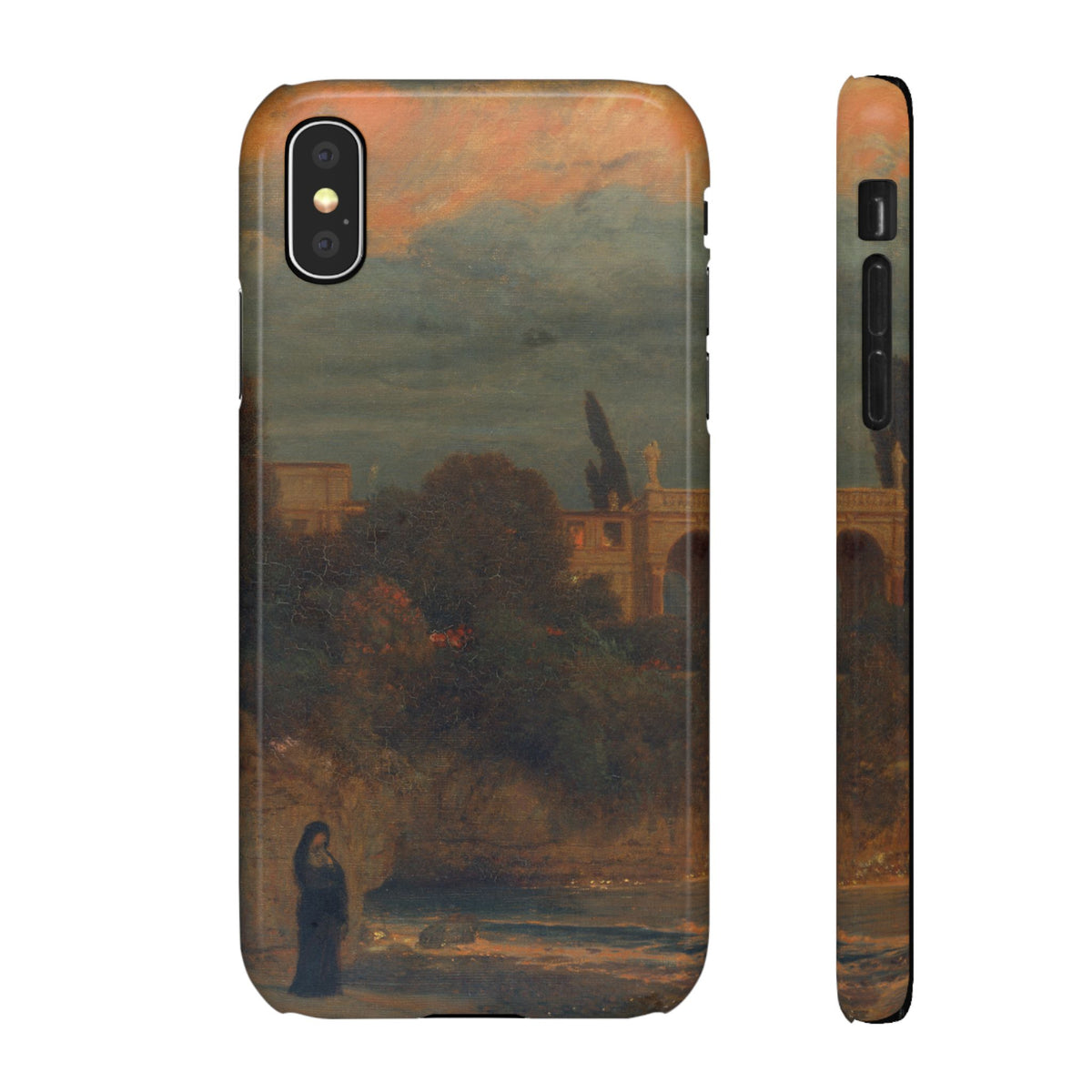 Villa by the Sea by Arnold Böcklin - iPhone Slim Case