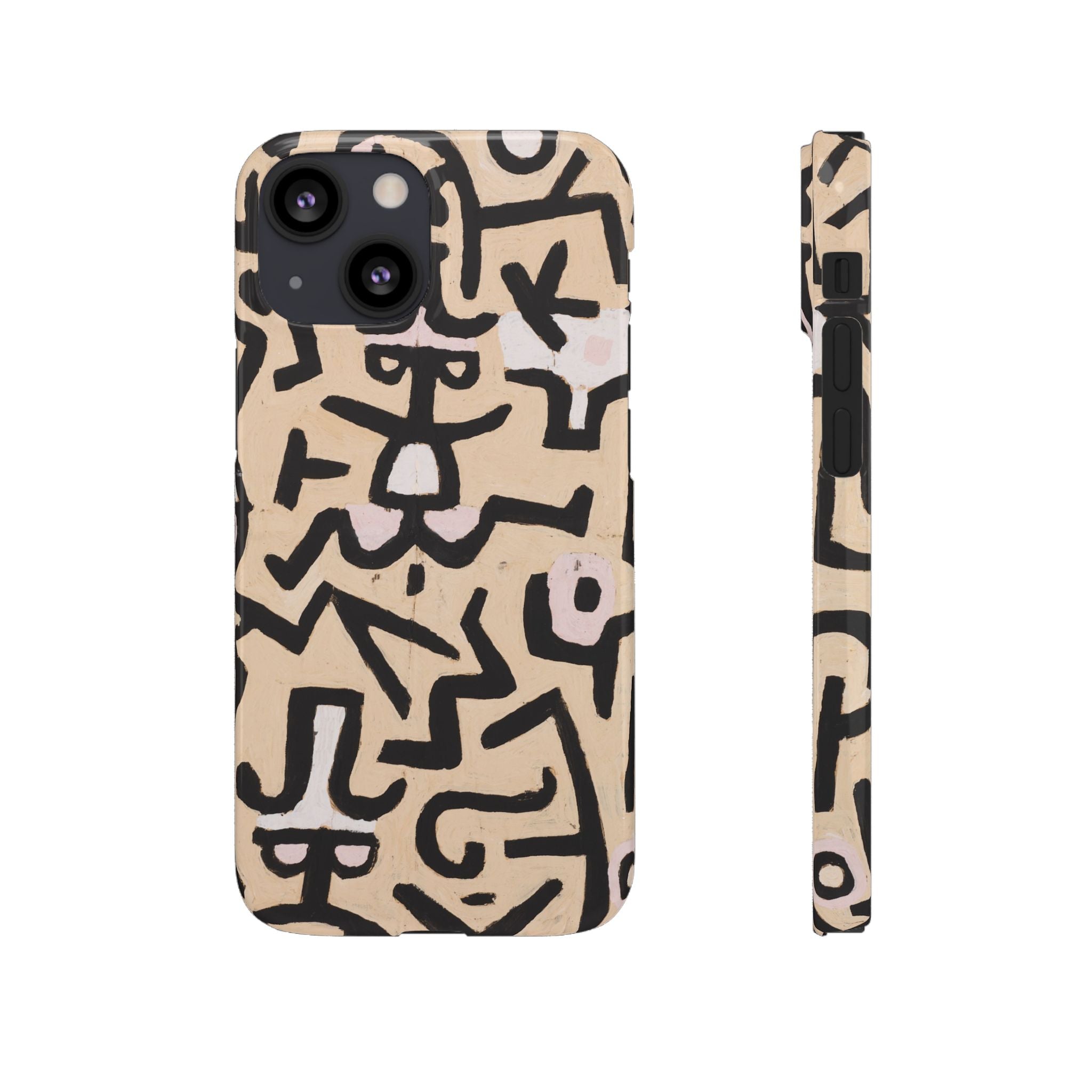 Comedians' Handbill by Paul Klee - iPhone Slim Case