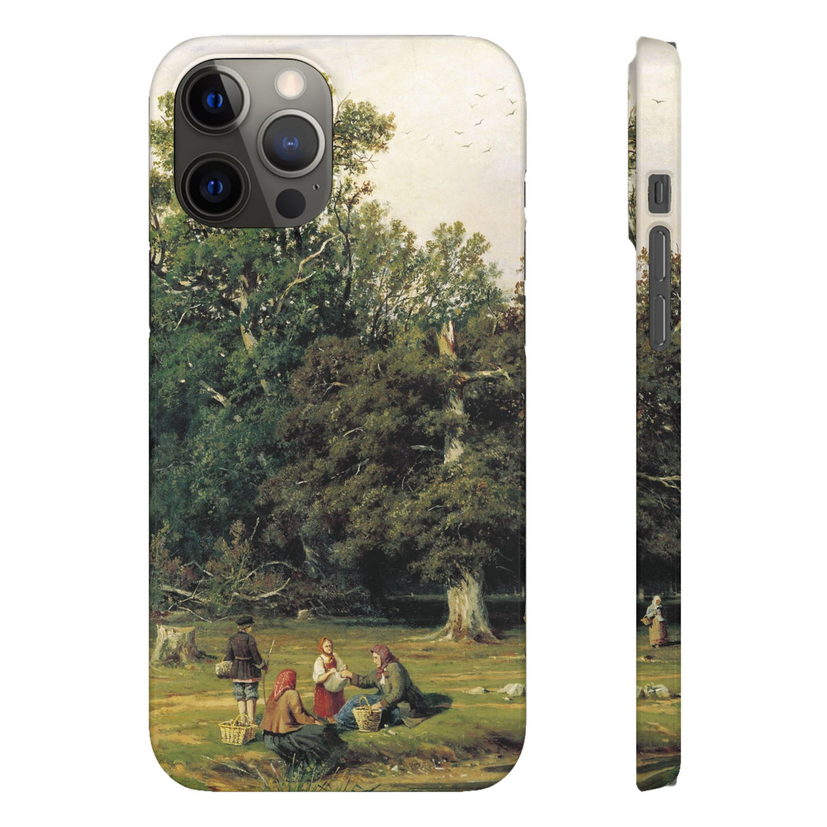 For Mushrooms by Ivan Ivanovich Shishkin - iPhone Slim Case