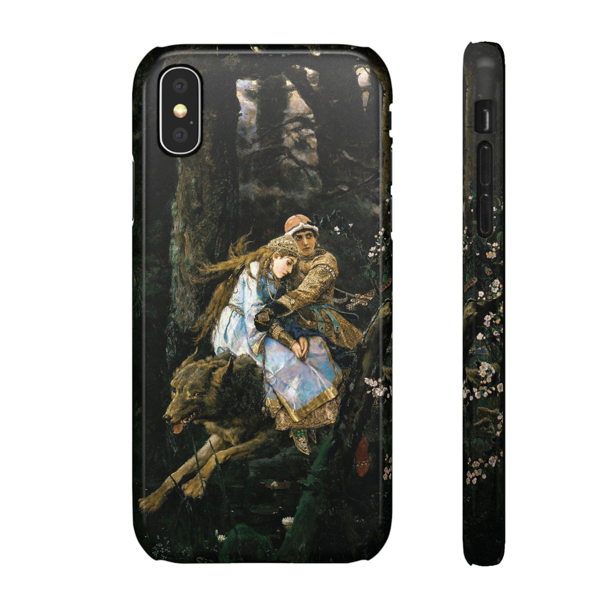 Ivan Tsarevich Riding the Grey Wolf by Viktor Vasnetsov - iPhone Slim Case