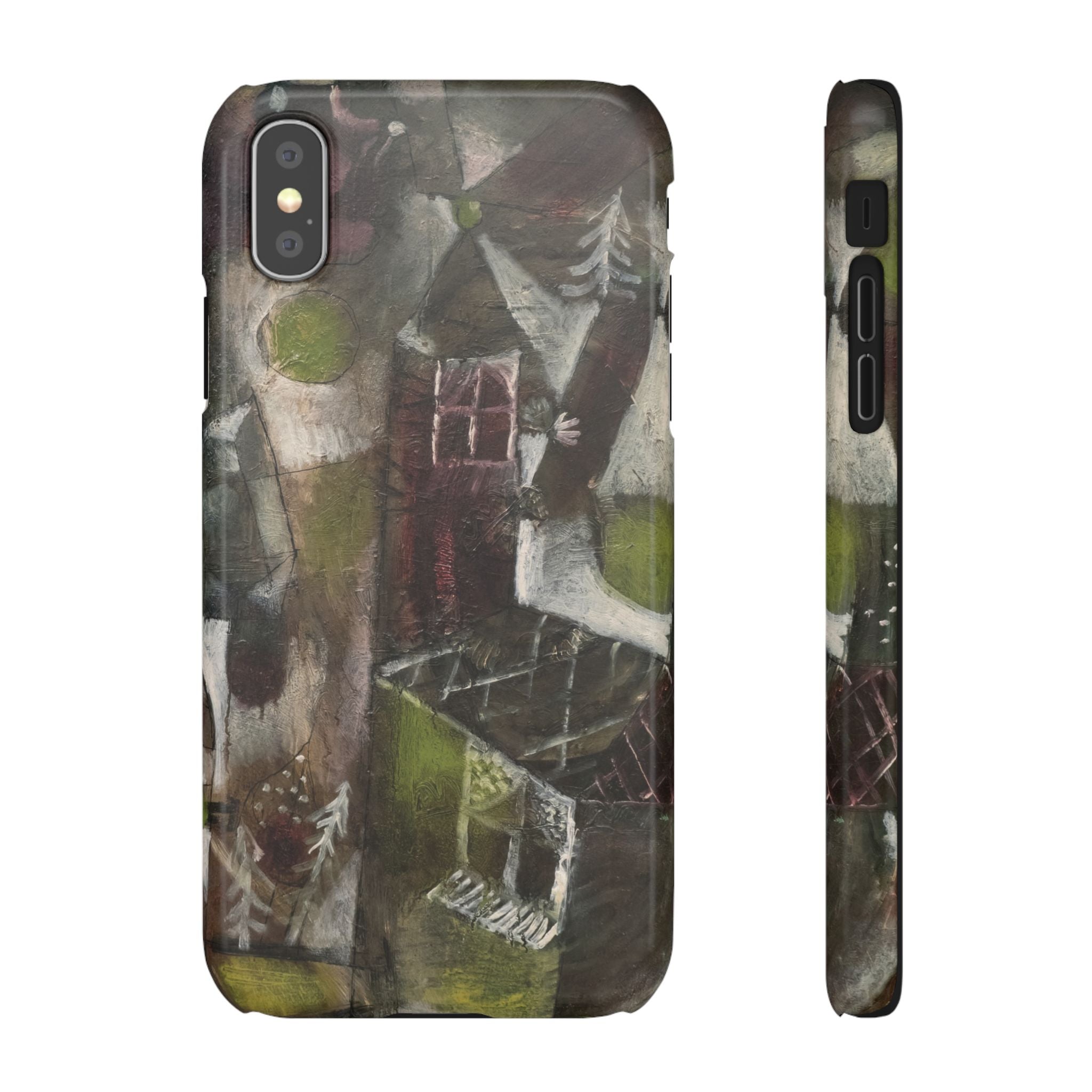 Swamp Legend by Paul Klee - iPhone Slim Case