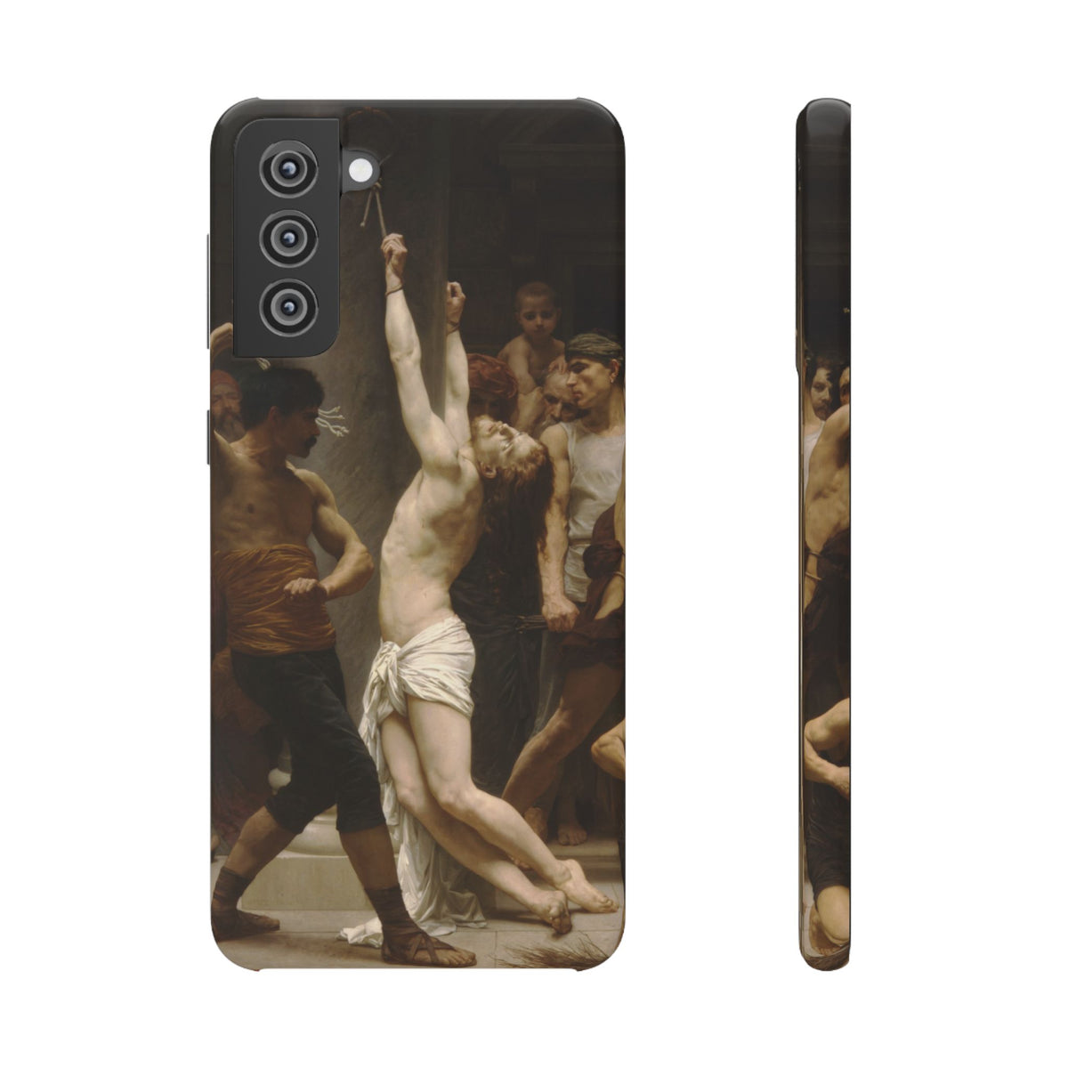 The Flagellation of Our Lord Jesus Christ by William-Adolphe Bouguereau - Samsung Slim Case