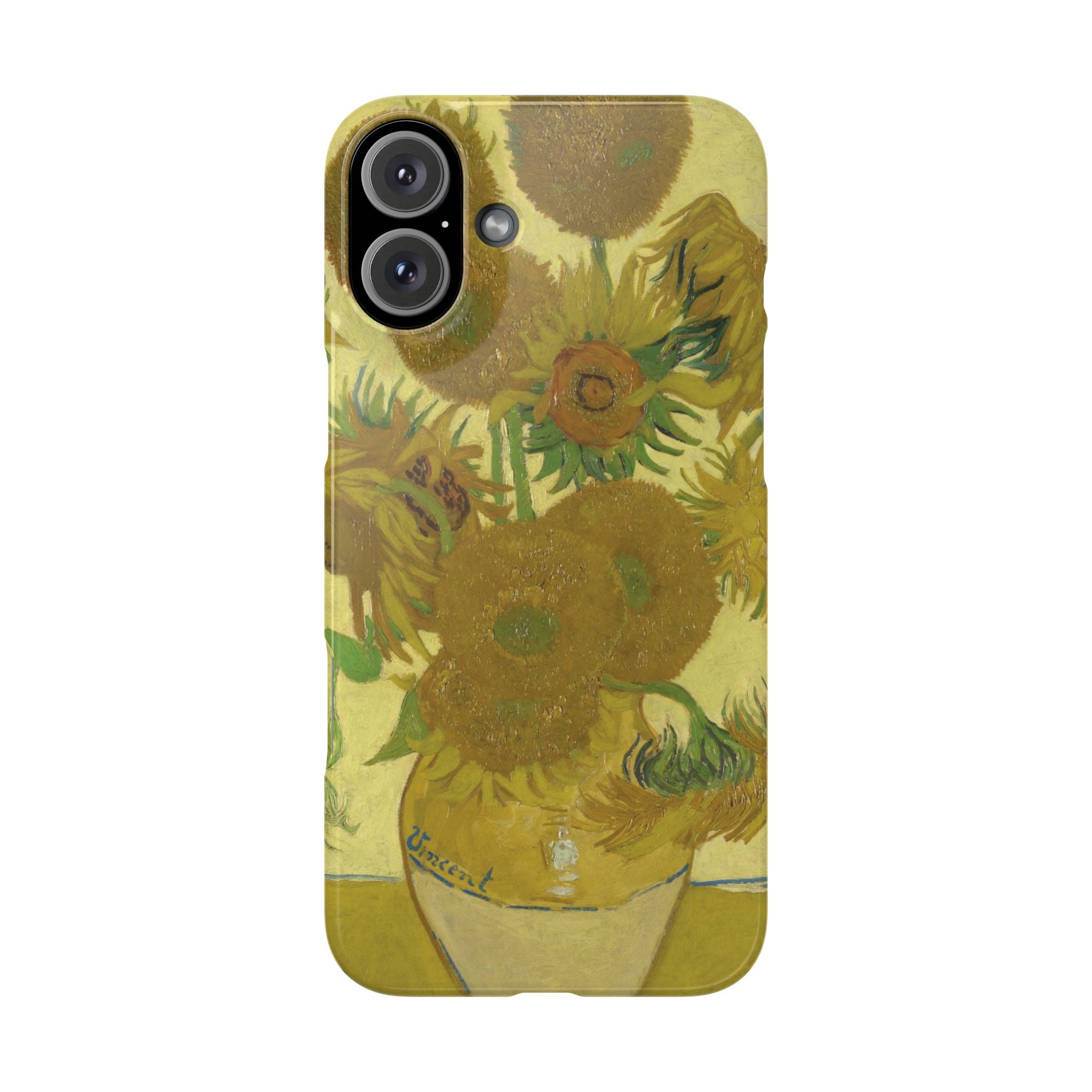 Sunflowers by Vincent van Gogh - iPhone Slim Case