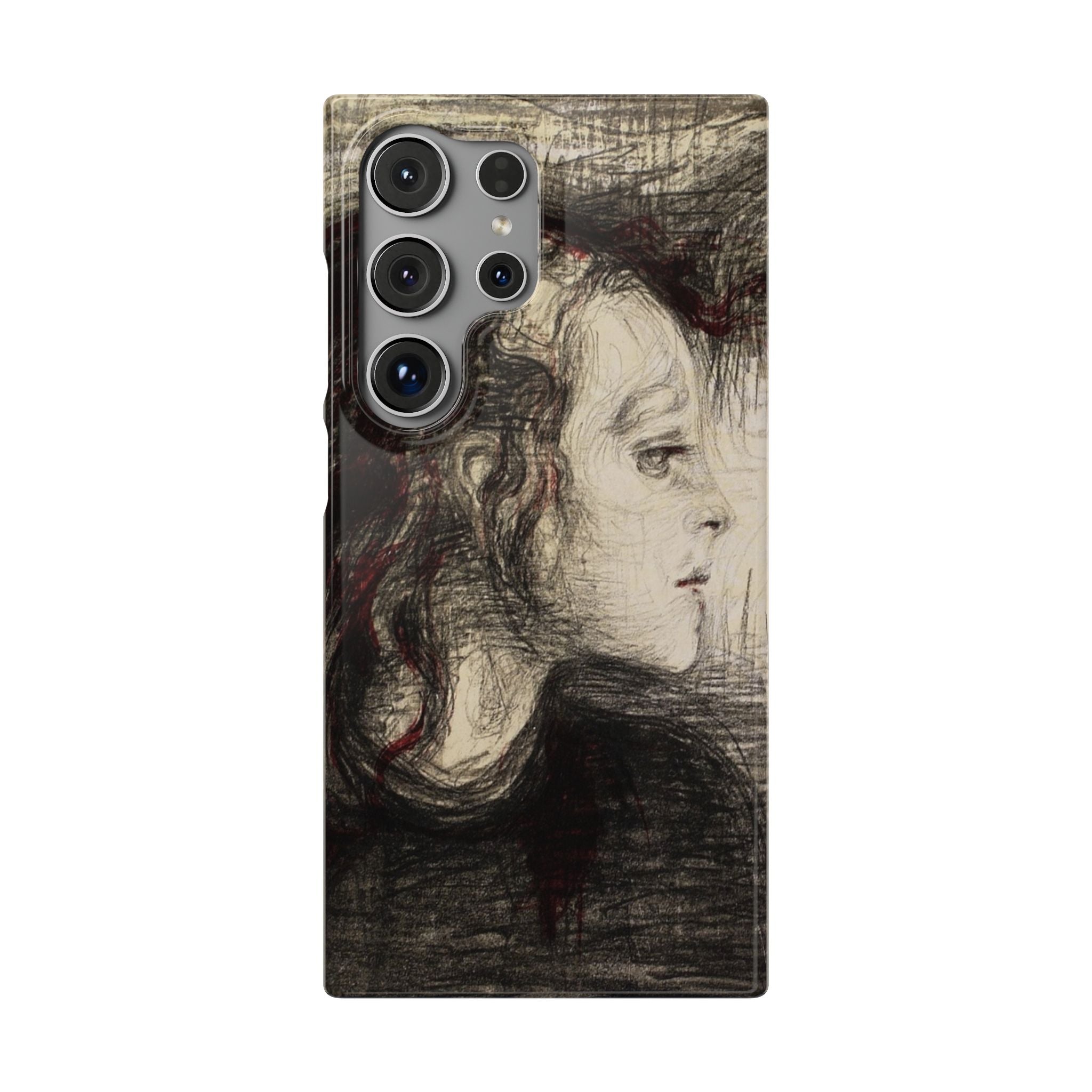 The Sick Child by Edvard Munch - Samsung Slim Case