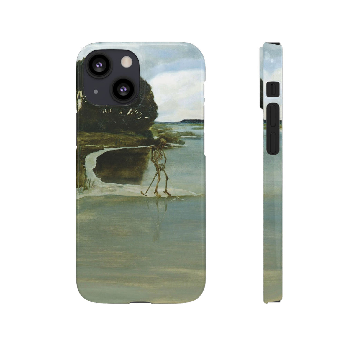 Death Peeing by Max Klinger - iPhone Slim Case