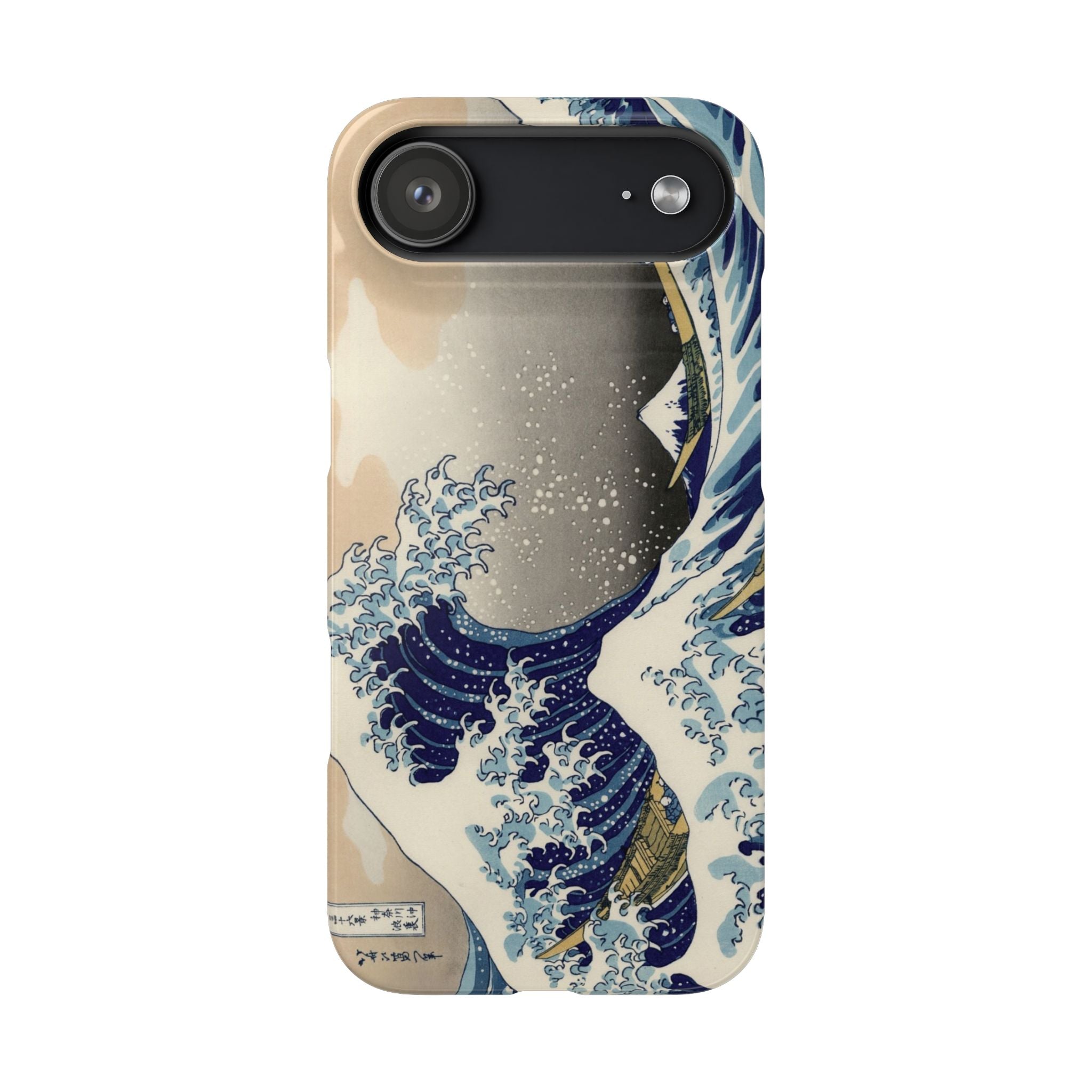 The Great Wave off Kanagawa by Hokusai - iPhone Slim Case
