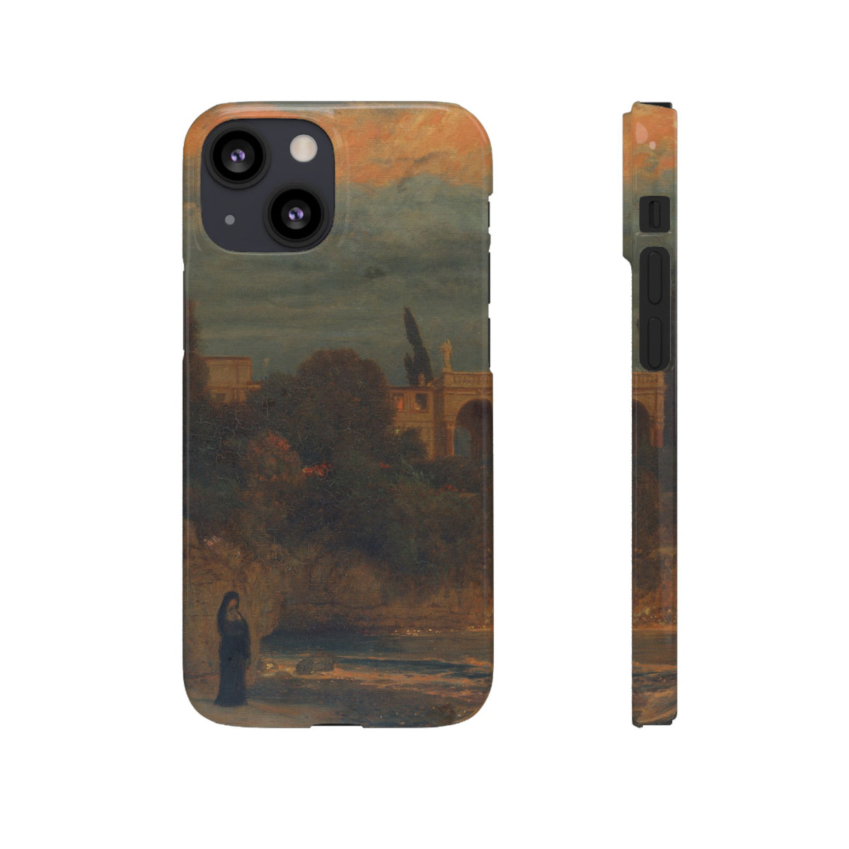 Villa by the Sea by Arnold Böcklin - iPhone Slim Case