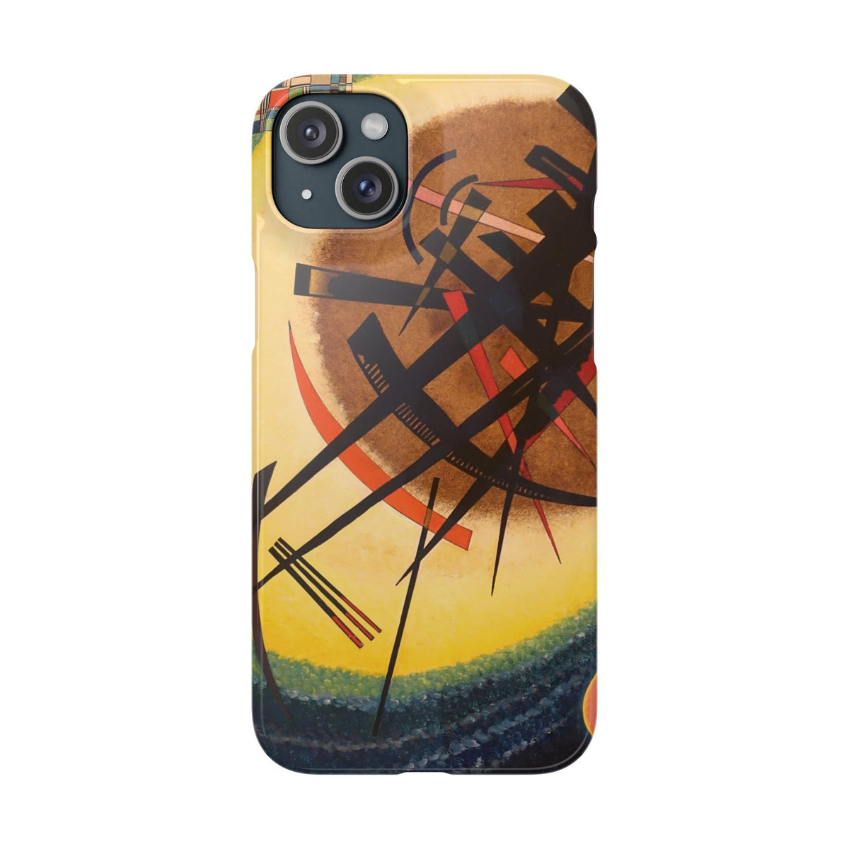 In the Bright Oval by Vasily Kandinsky - iPhone Slim Case